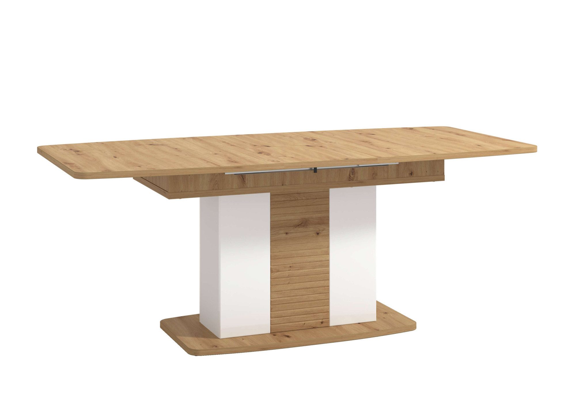 INOSIGN Eettafel Bretagna 160 cm, modern design, uitbreidbaar met inlegplaat