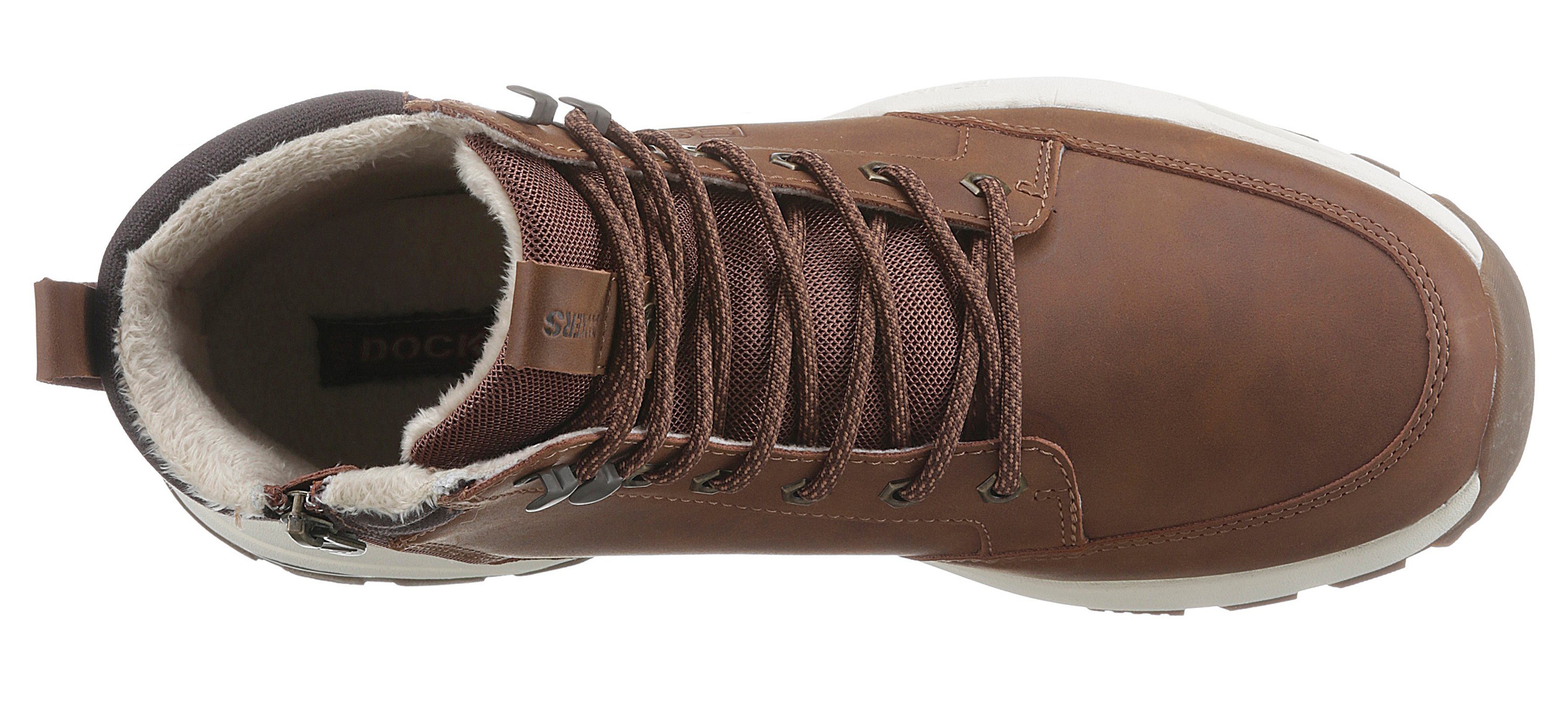 Dockers by Gerli Winterlaarzen Veterboots met warme voering