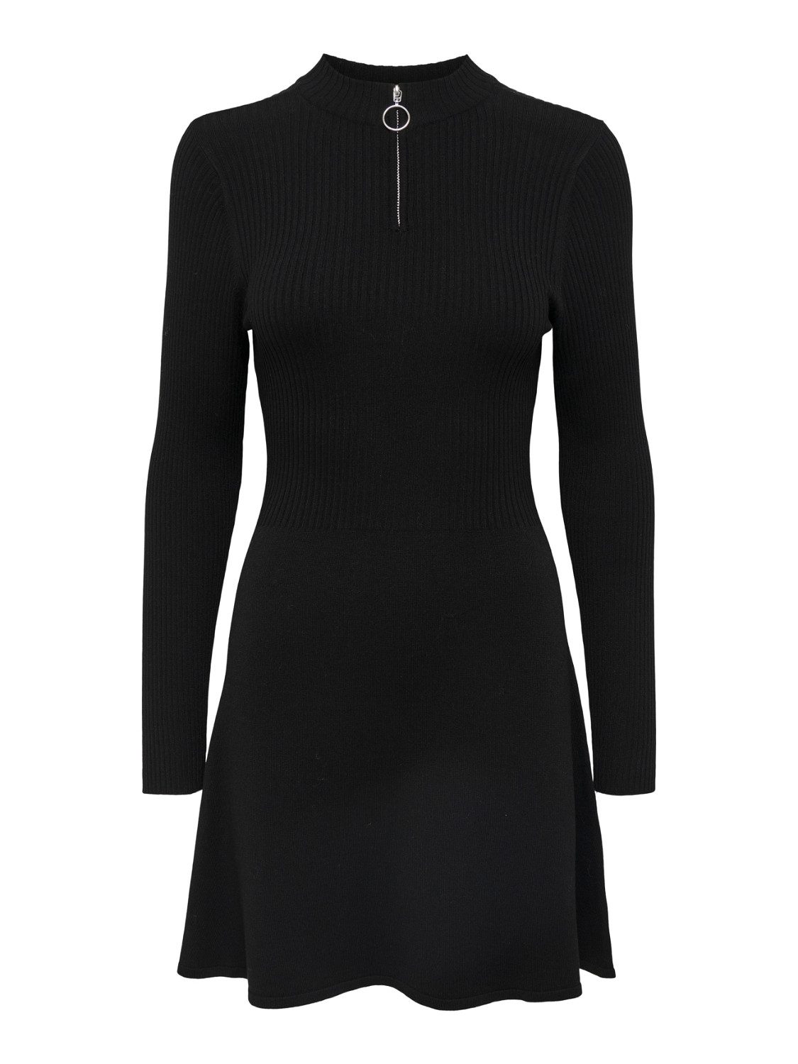 Only Gebreide jurk ONLDEE HAZEL L/S ZIP DRESS CC KNT