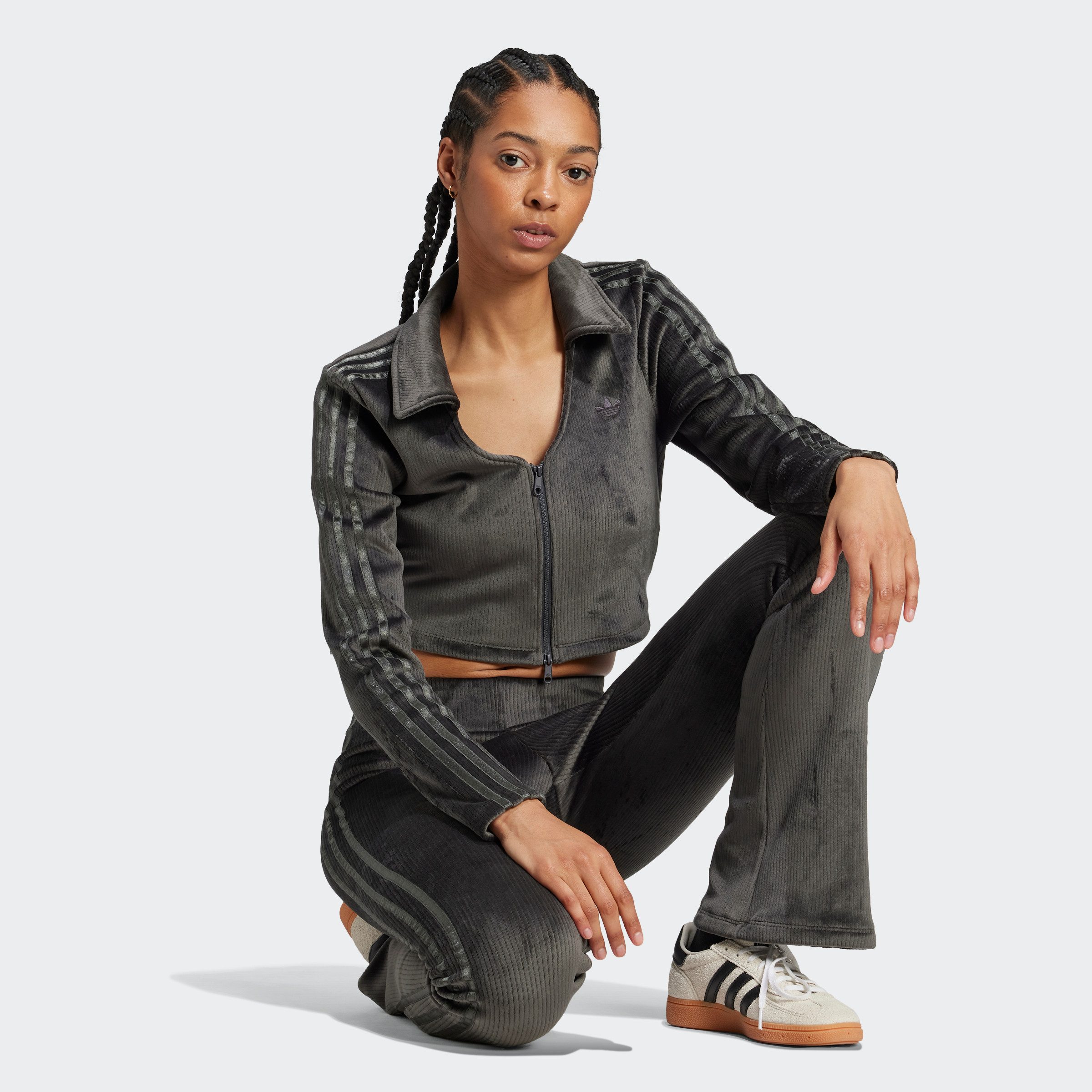 adidas Originals Sweatvest RIB CRDIGN (1-delig)