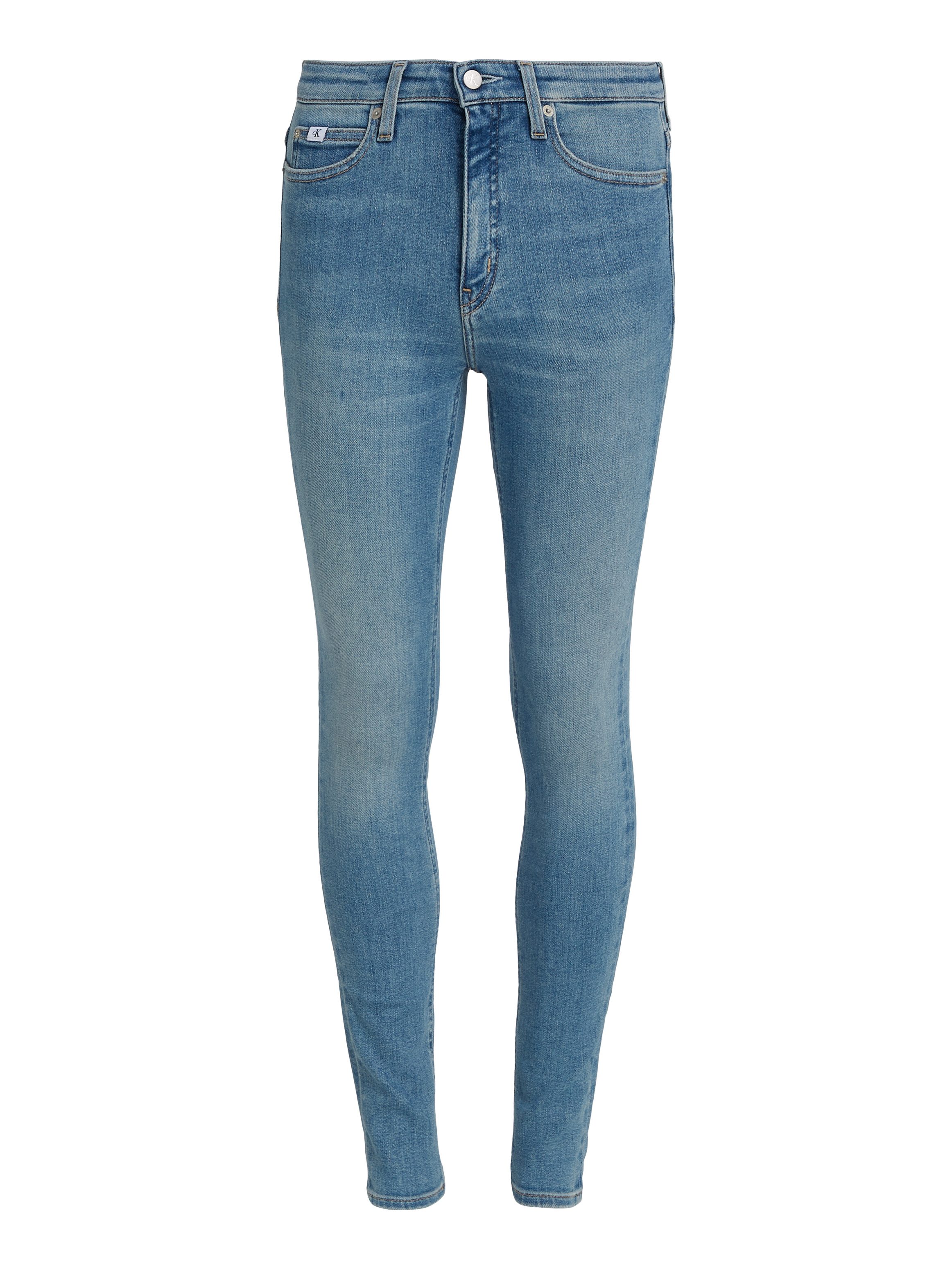 Calvin Klein Skinny fit jeans Mid rise skinny in 5-pocketsstijl