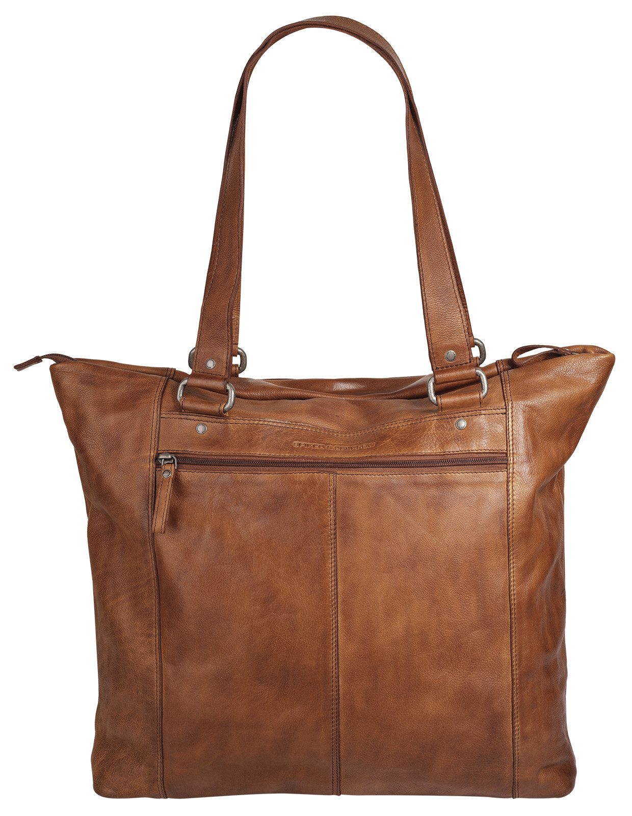 Spikes & Sparrow Shopper echt leder