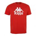 kappa t-shirt met opvallende logoprint rood