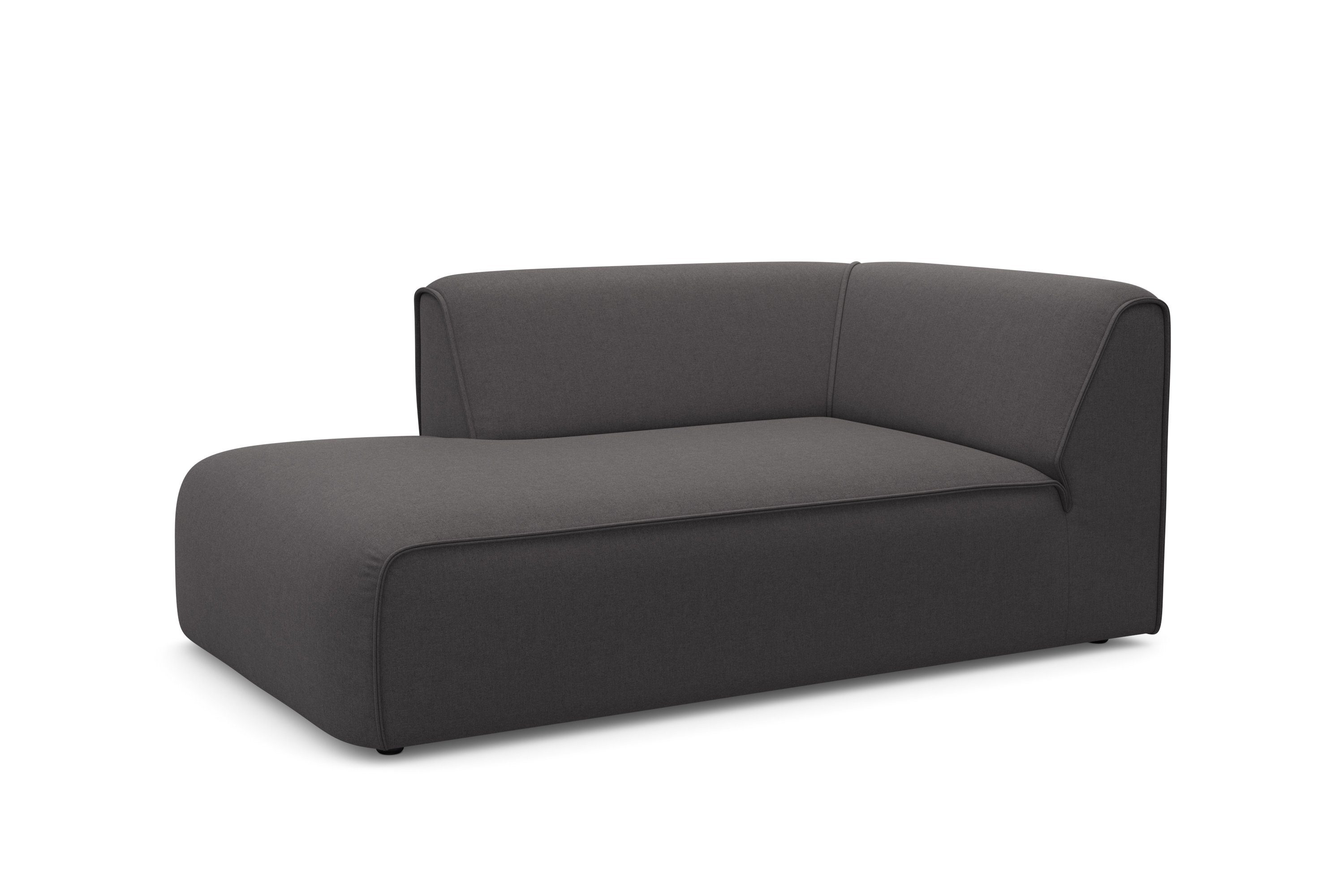 RAUM.ID Ottomane Merid chaise longue, afmetingen B/D/H: 100/162/70 cm als module of apart te gebruiken, voor individuele samenstelling