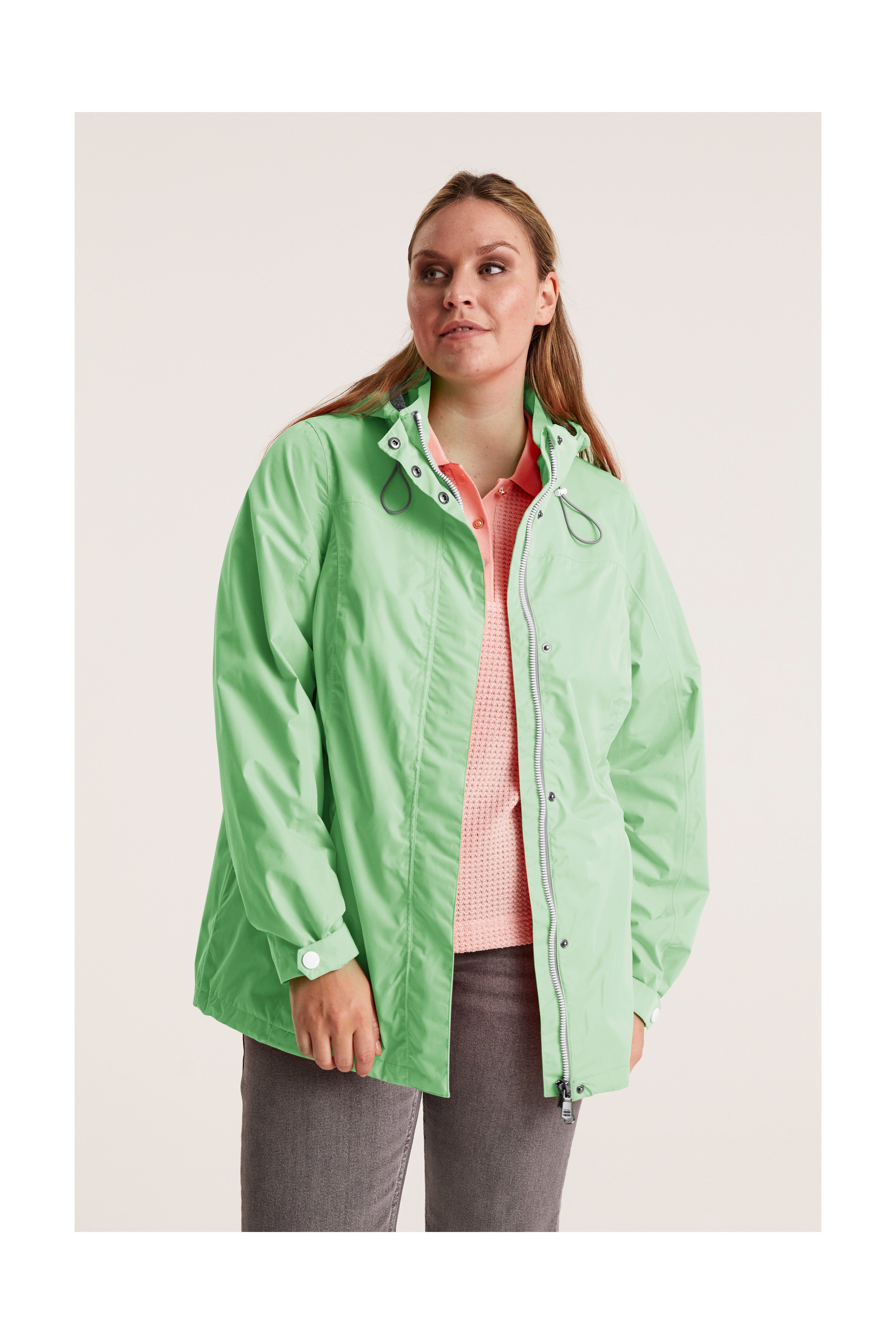 STOY Outdoorjack STS 11 WMN JCKT Waterdichte, ademende STOY-jas met afneembare capuchon