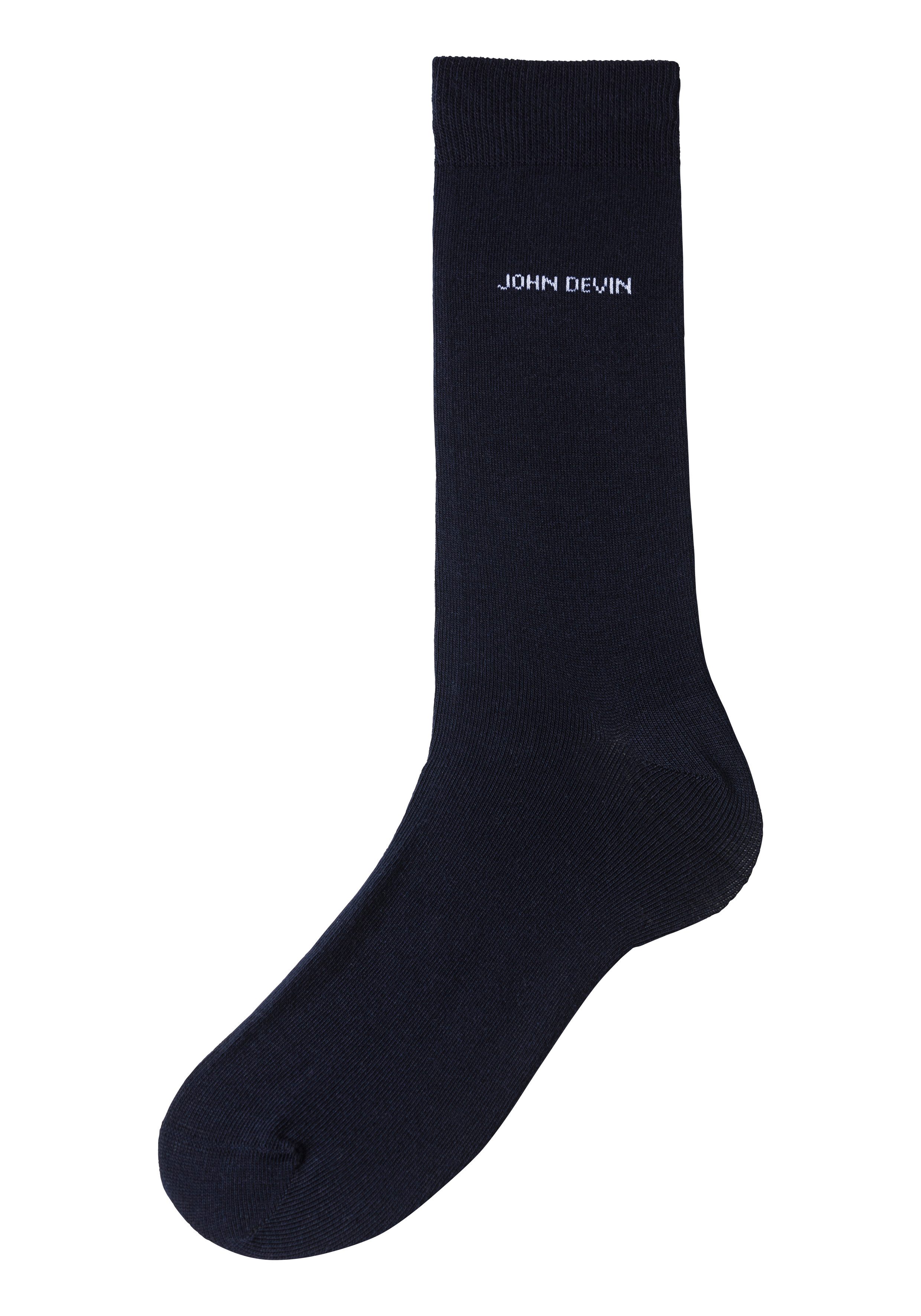 John Devin Basic sokken voor elke dag (set, 7 paar)