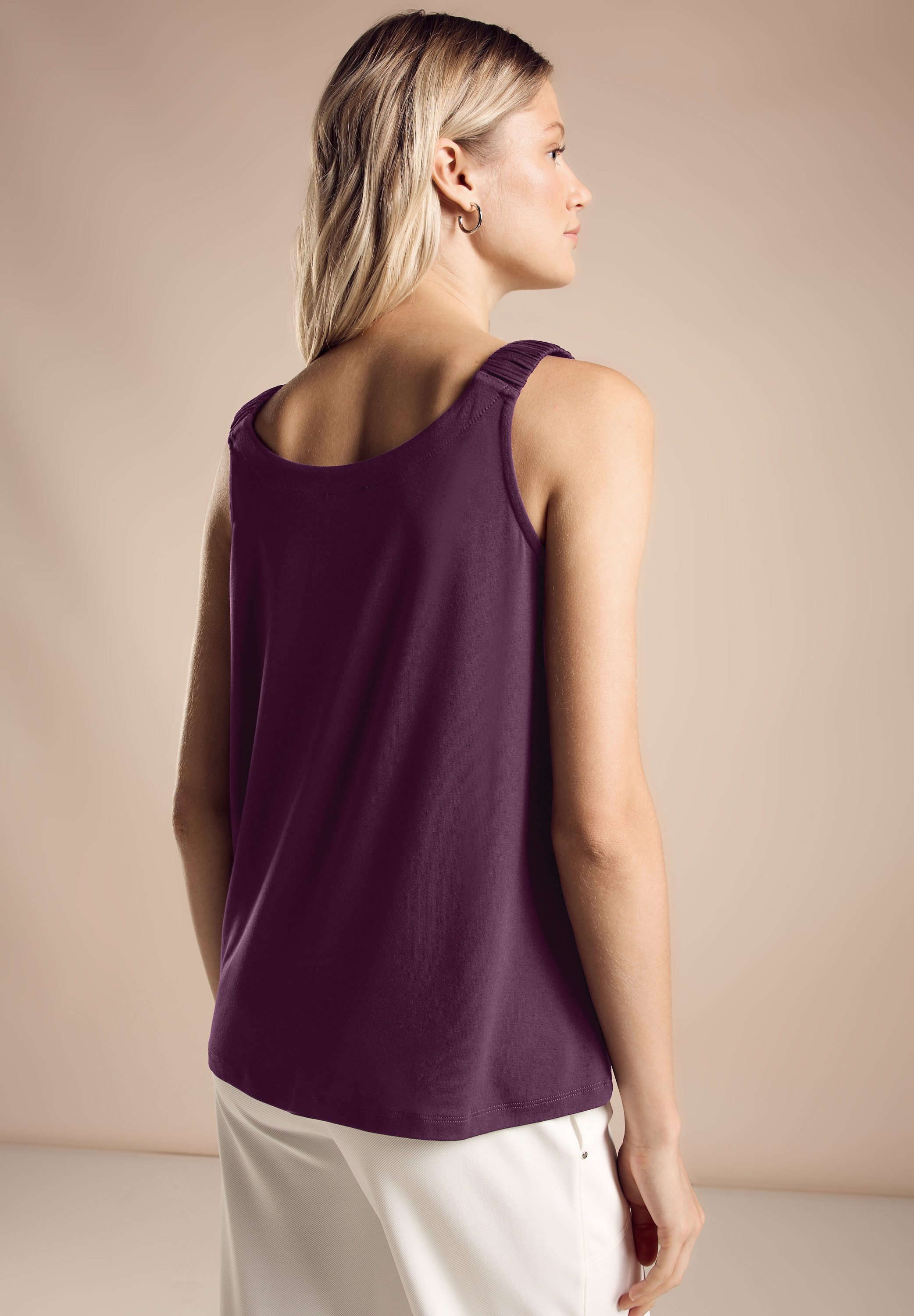 STREET ONE Shirttop met v-hals