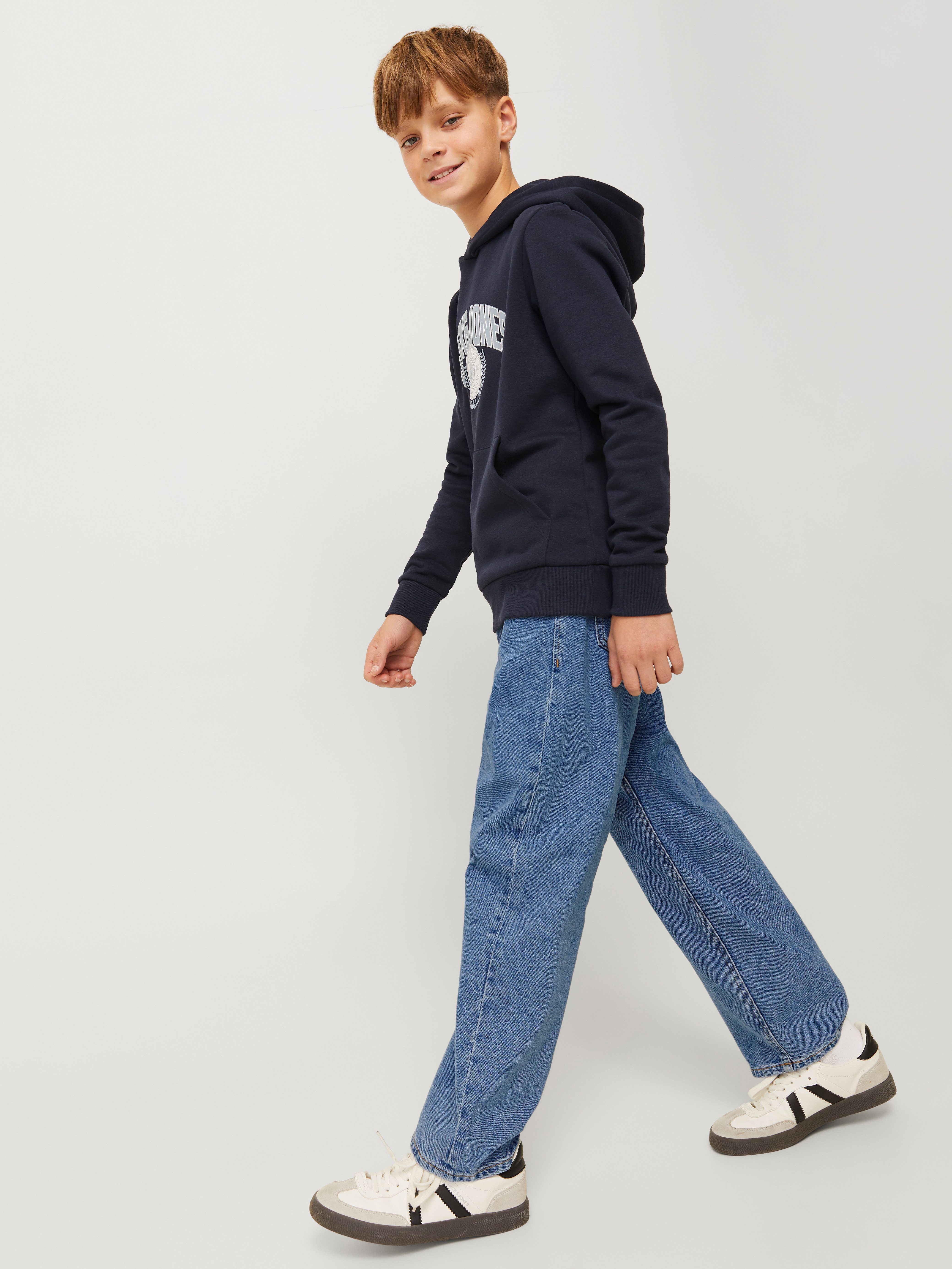 Jack & Jones Junior Relax fit jeans JJIALEX JJORIGINAL SQ 042 JNR