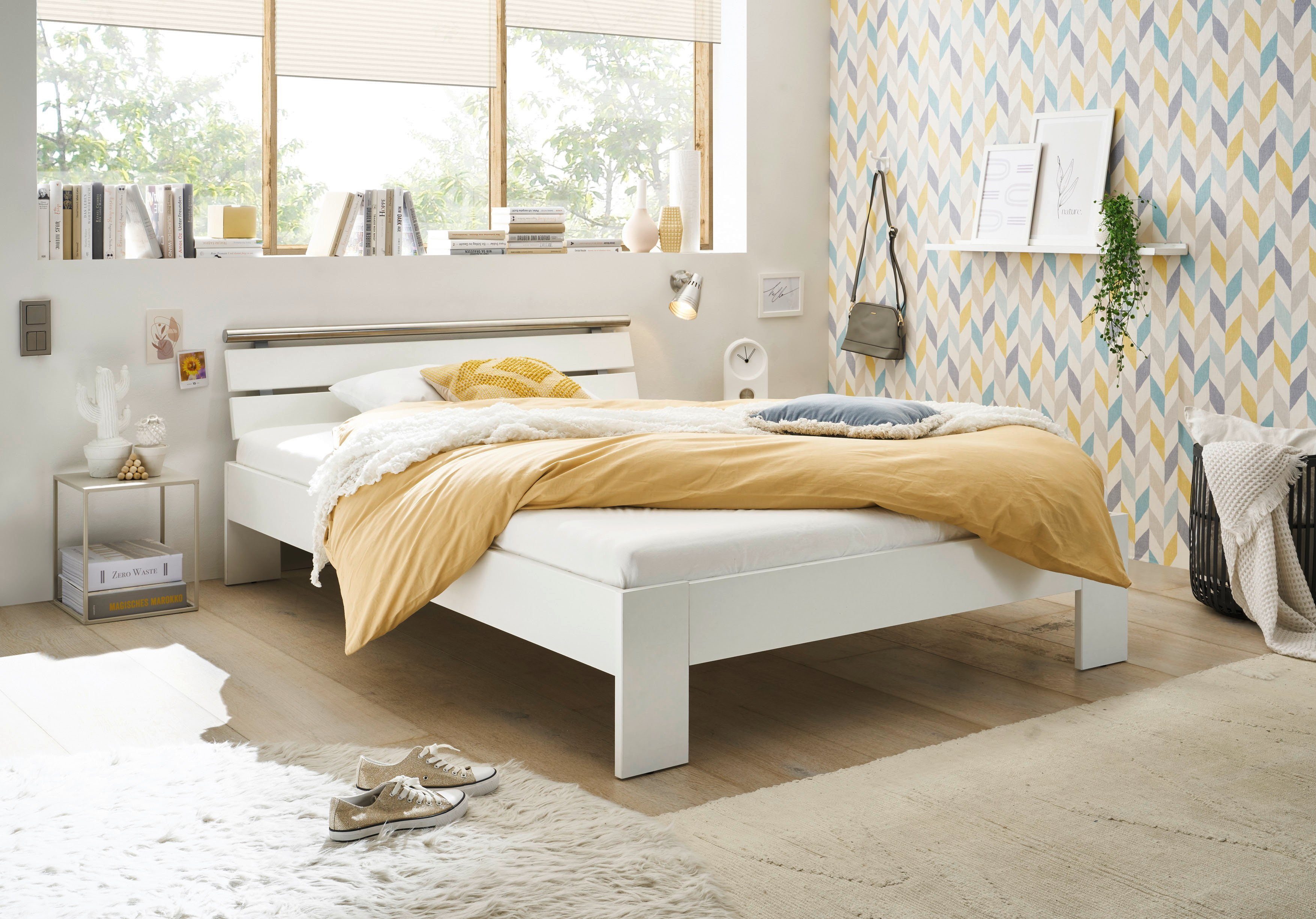 Schlafkontor Futonbed Nizza Breedte 140 cm, met XXL draagvermogen tot 200 kg