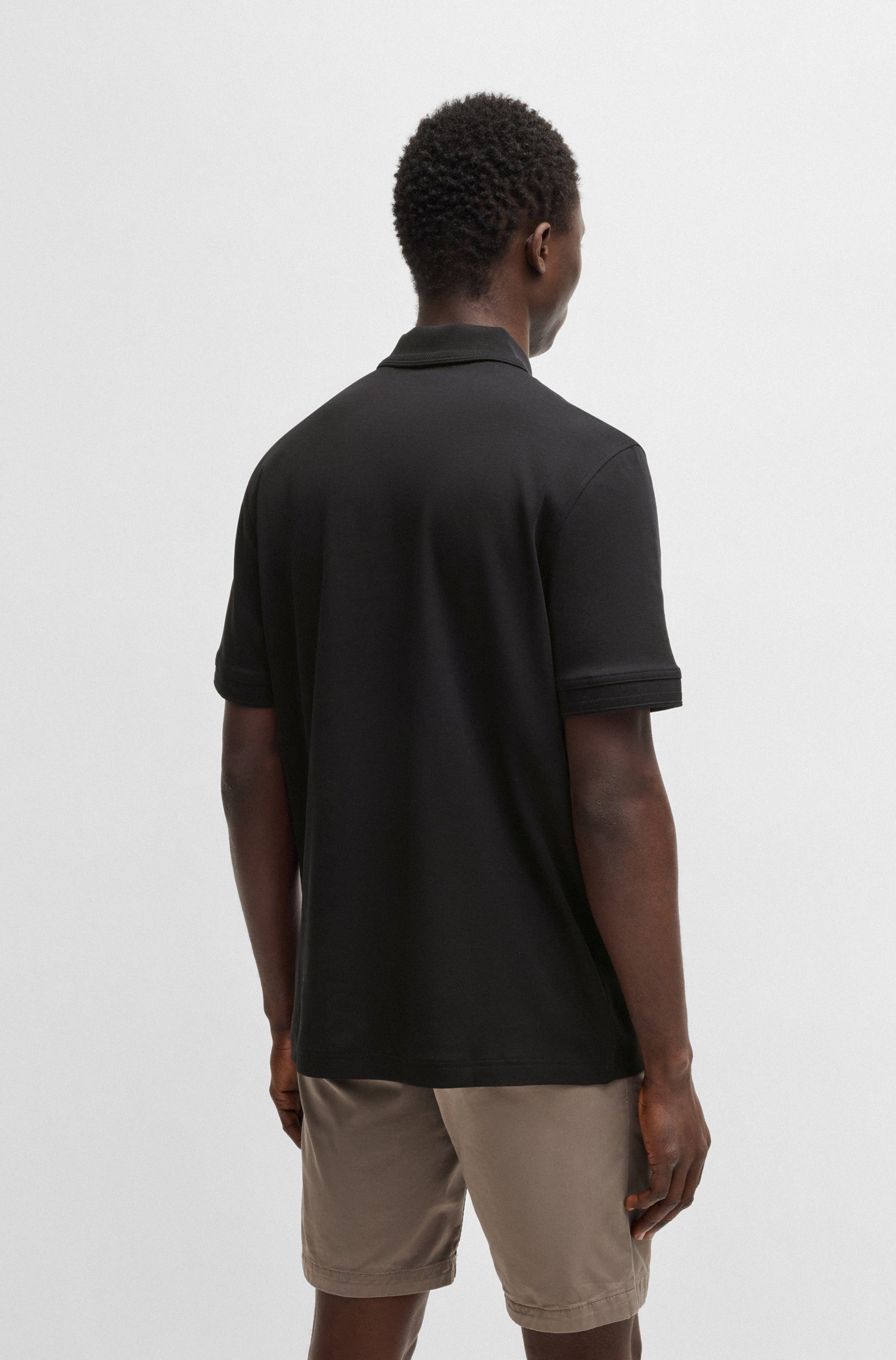 Boss Orange Poloshirt Pe met een polokraag