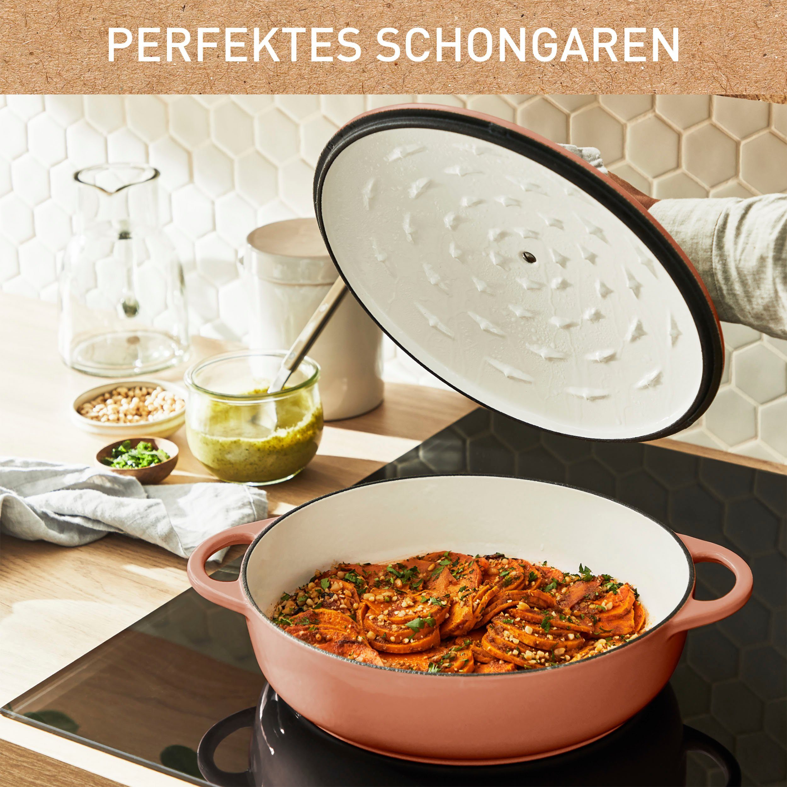 Tefal Serveerpan LOV milieuvriendelijk, incl. e-boek, ø 28 cm, inductie (1-delig)