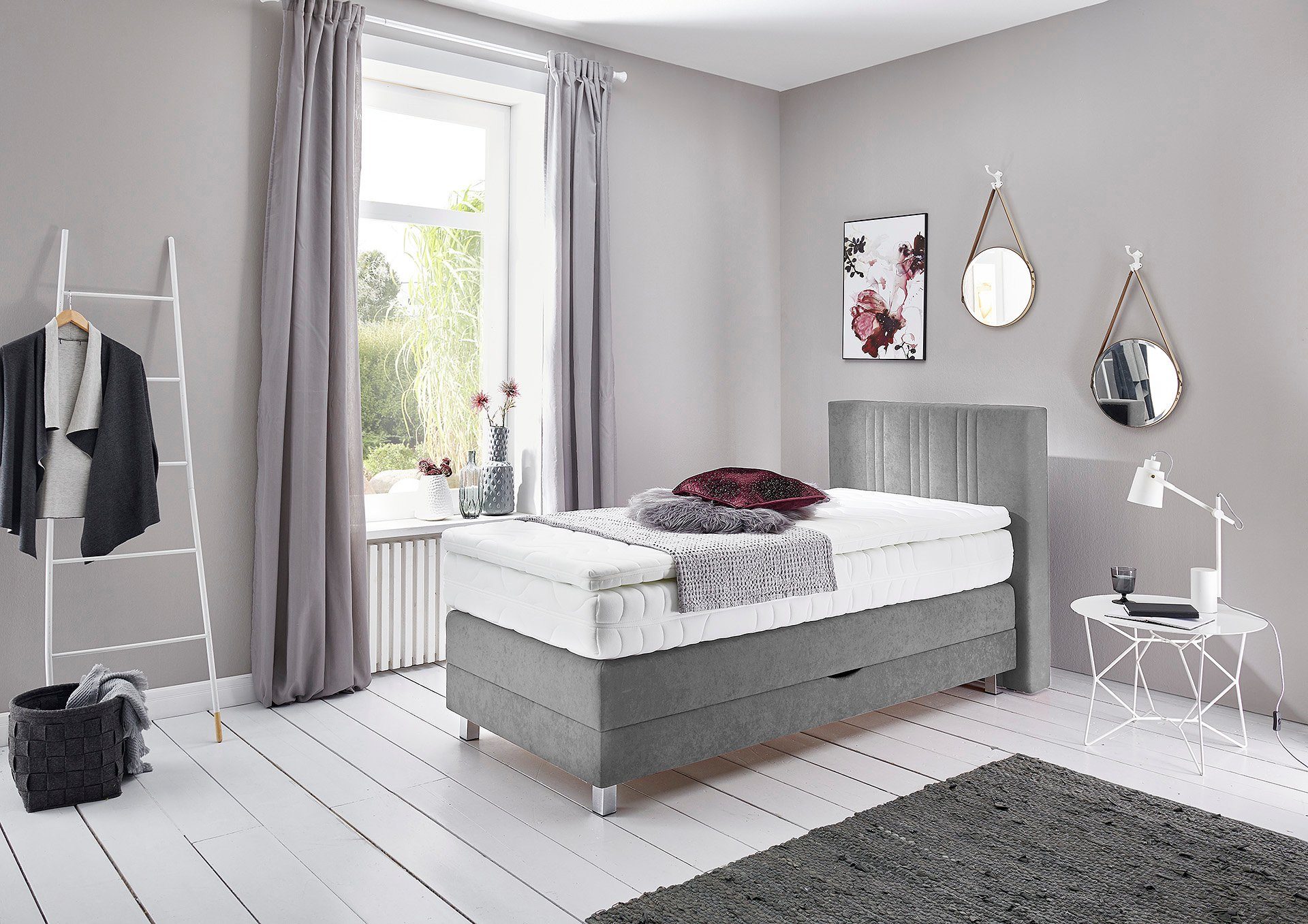 Westfalia Polsterbetten Boxspring naar keuze met bedkist en topmatras