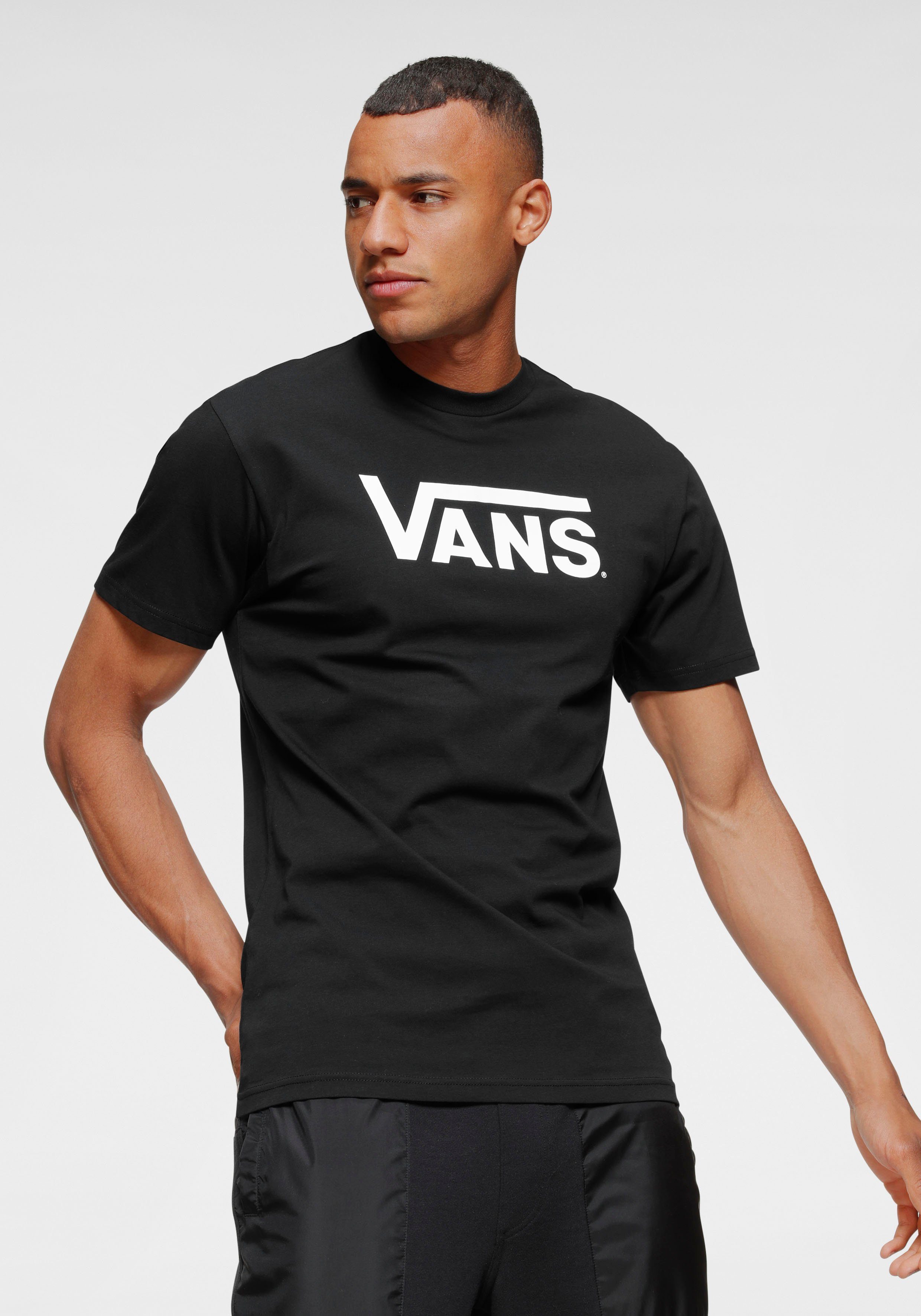 Vans T-shirt SP19 M CORE APPAREL Basic T-shirt met grote logo-print heren t-shirts maat XXL zwart