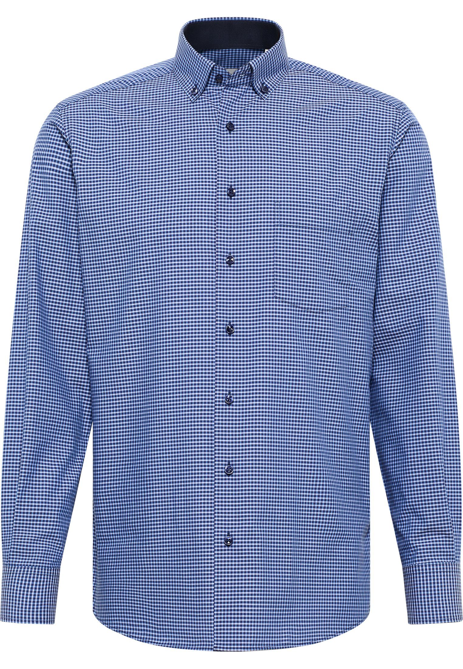 Eterna Overhemd met lange mouwen MODERN FIT NON IRON (strijkvrij)