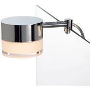 loevschall spiegellamp garonne led-opzetlamp zilver
