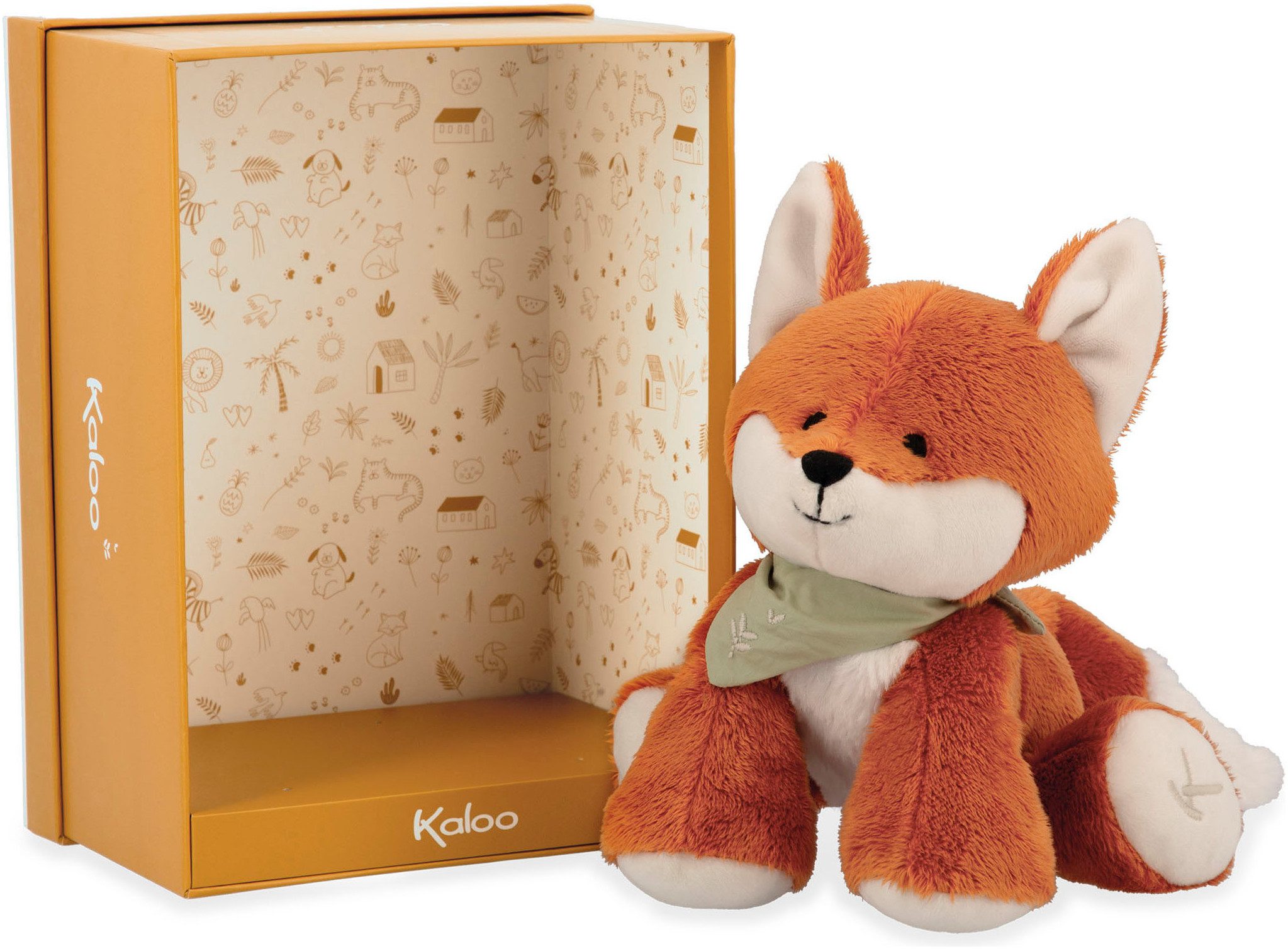 Kaloo Knuffelbeest Les Amis Fuchs, 17 cm