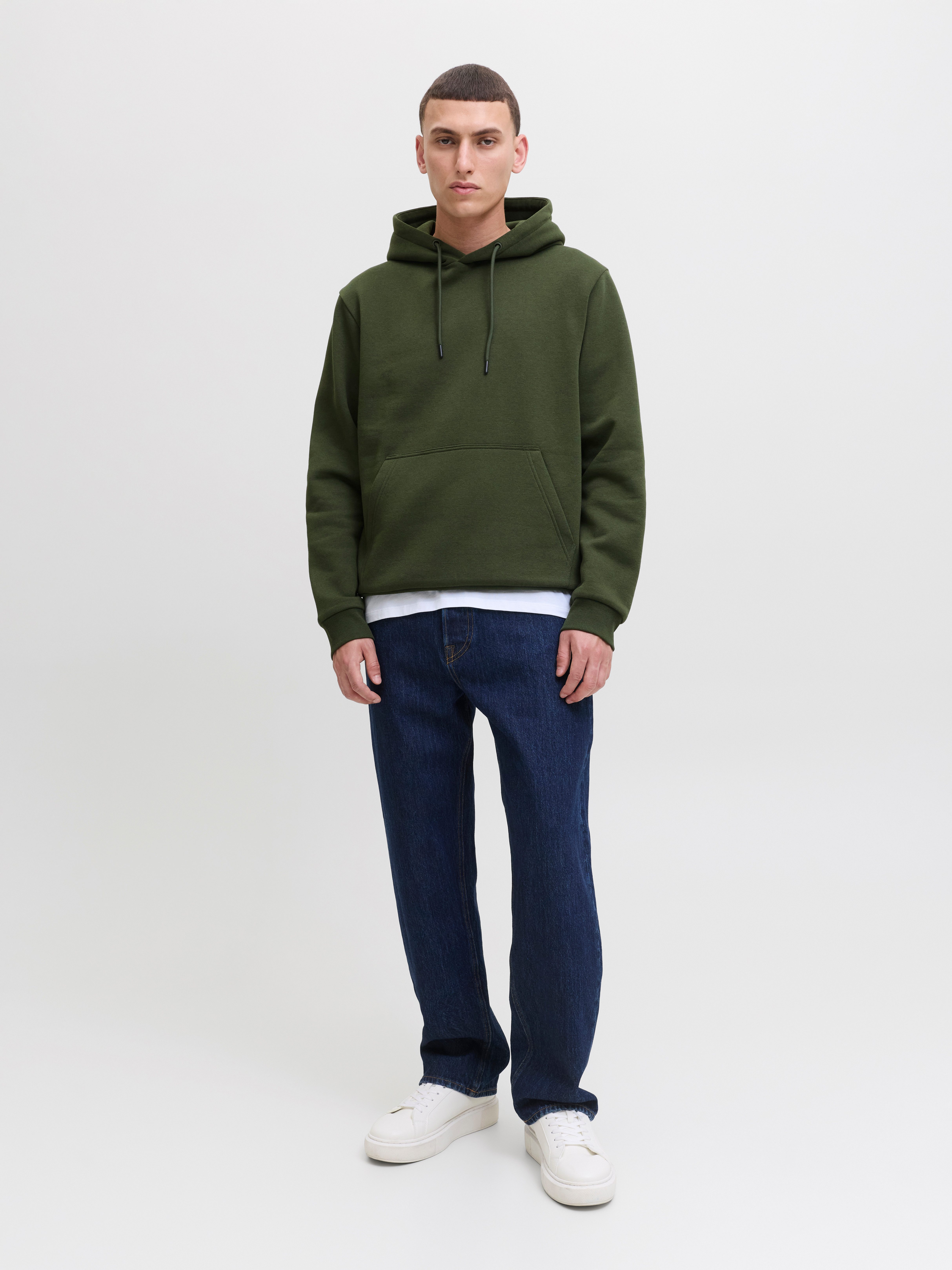 Jack & Jones Hoodie JJEBRADLEY SWEAT HOOD NOOS