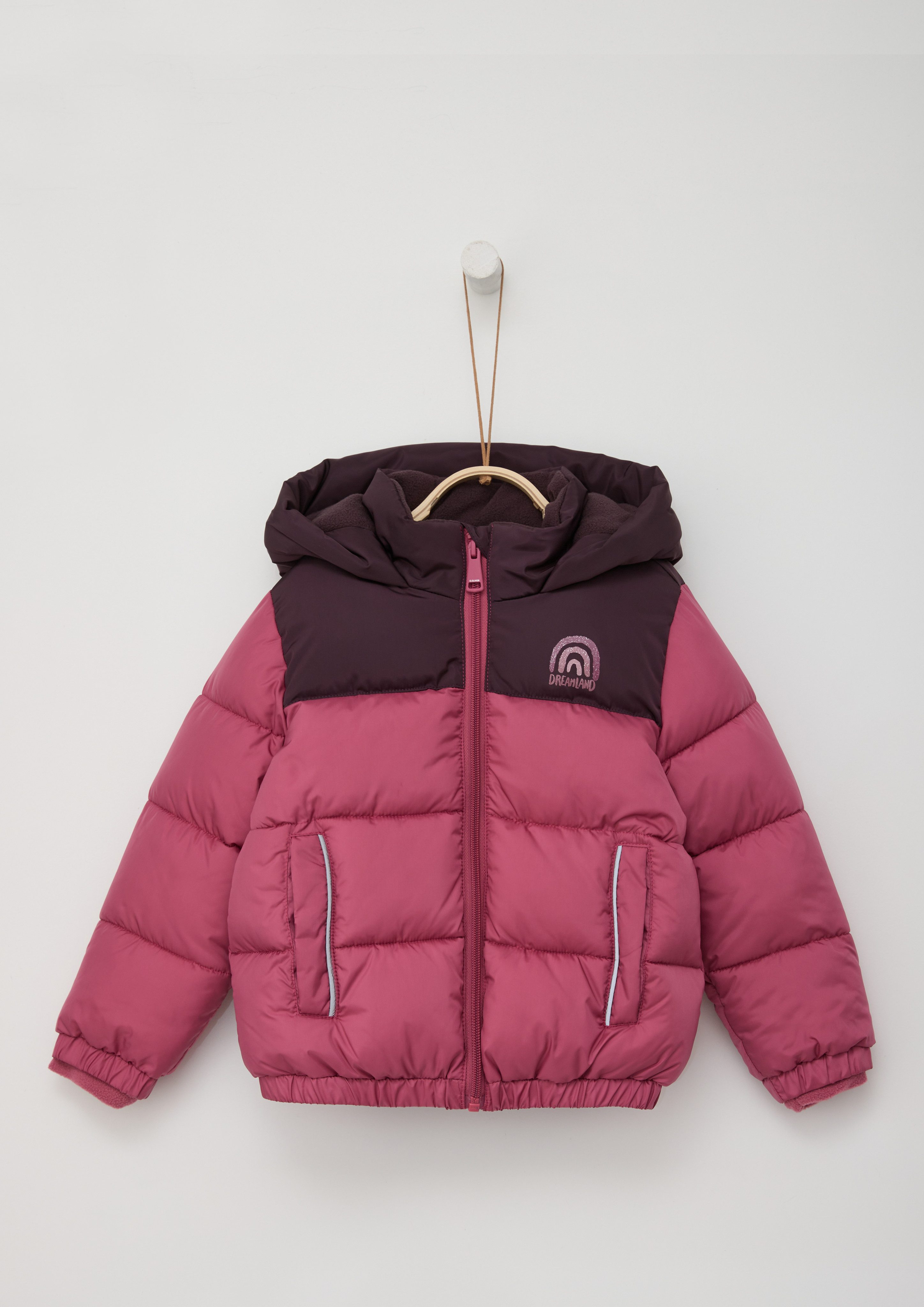 s.Oliver RED LABEL Junior Outdoorjack met een capuchon