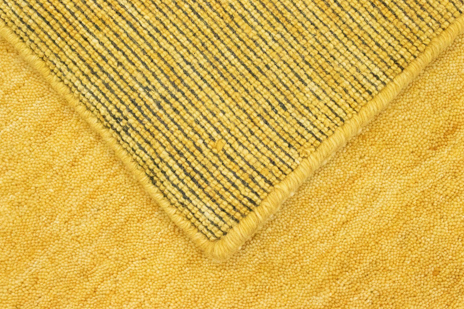 morgenland Wollen kleed Uni - Gabbeh tapijt - Softy Gabbeh look, uni kleuren, 100% wol, zeer zachte pool, woonkamer