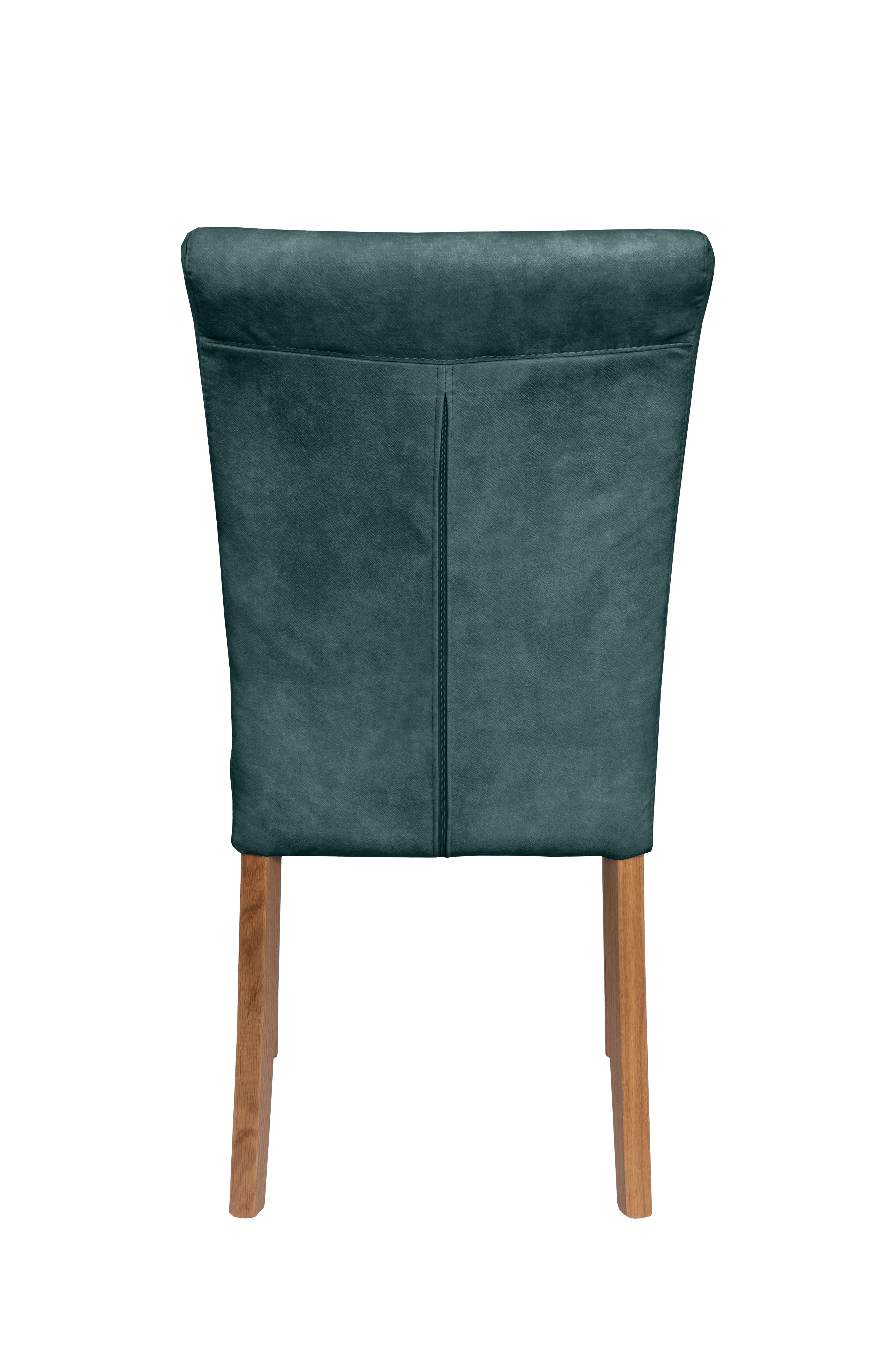 Home affaire Stoel met 4 poten Henry Zacht verdikte zitting en rugleuning (set, 2 stuks)