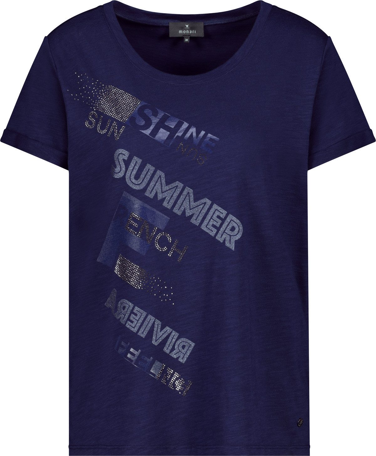 Monari Shirt met ronde hals Met een ronde hals
