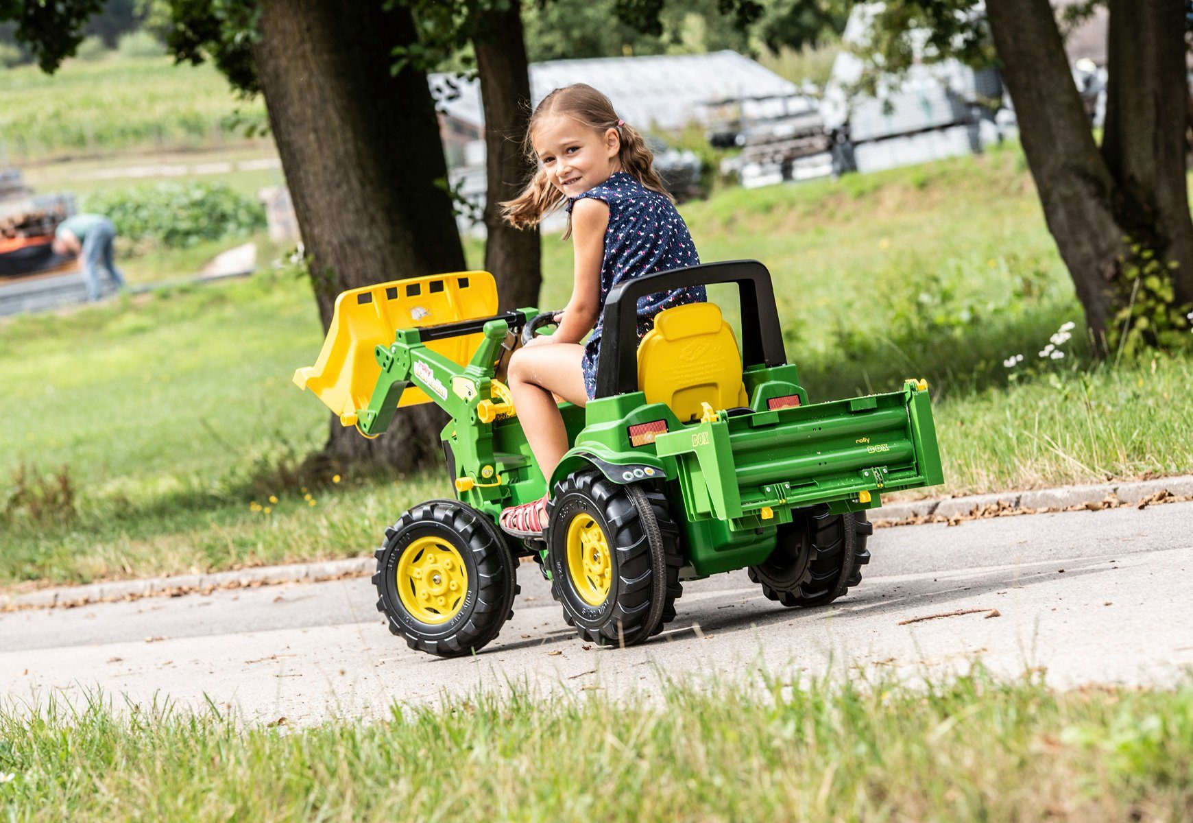 rolly toys® Kindervoertuig-aanhanger Aanhanger voor trapauto