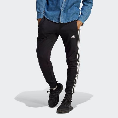 adidas Sportswear Sportbroek Essentials French Terry tapered boord 3-strepen broek
