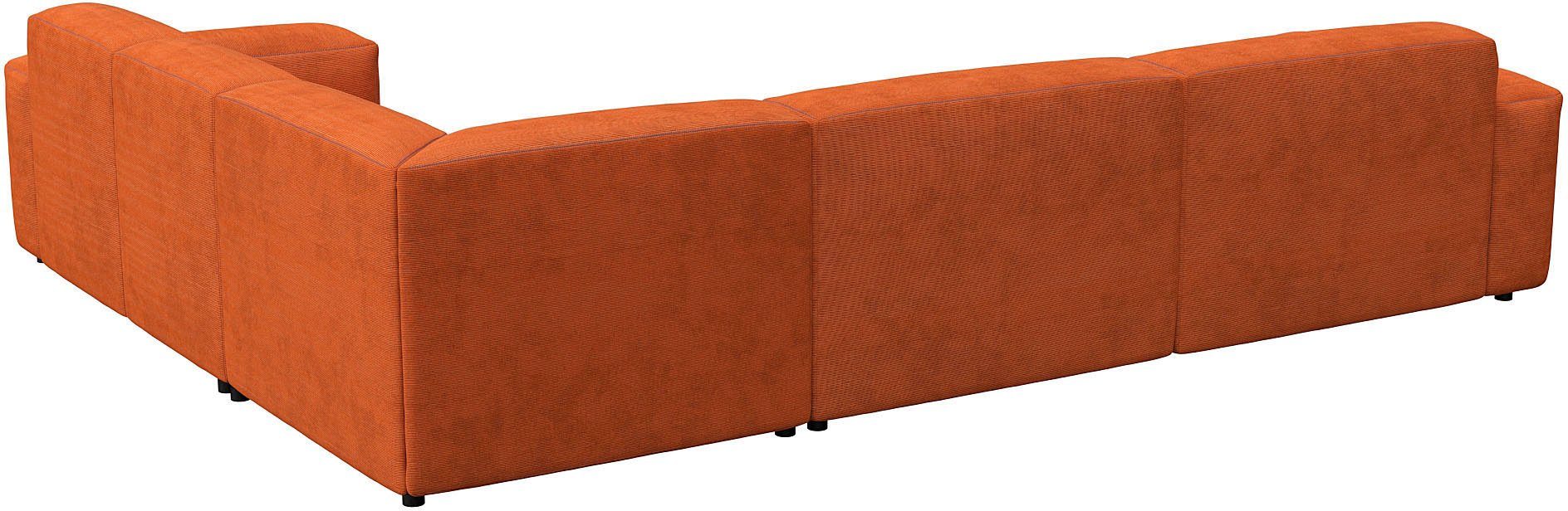 FLEXLUX Hoekbank Lucera, super comfortabel door hoogwaardige zitconstructie met koudschuim