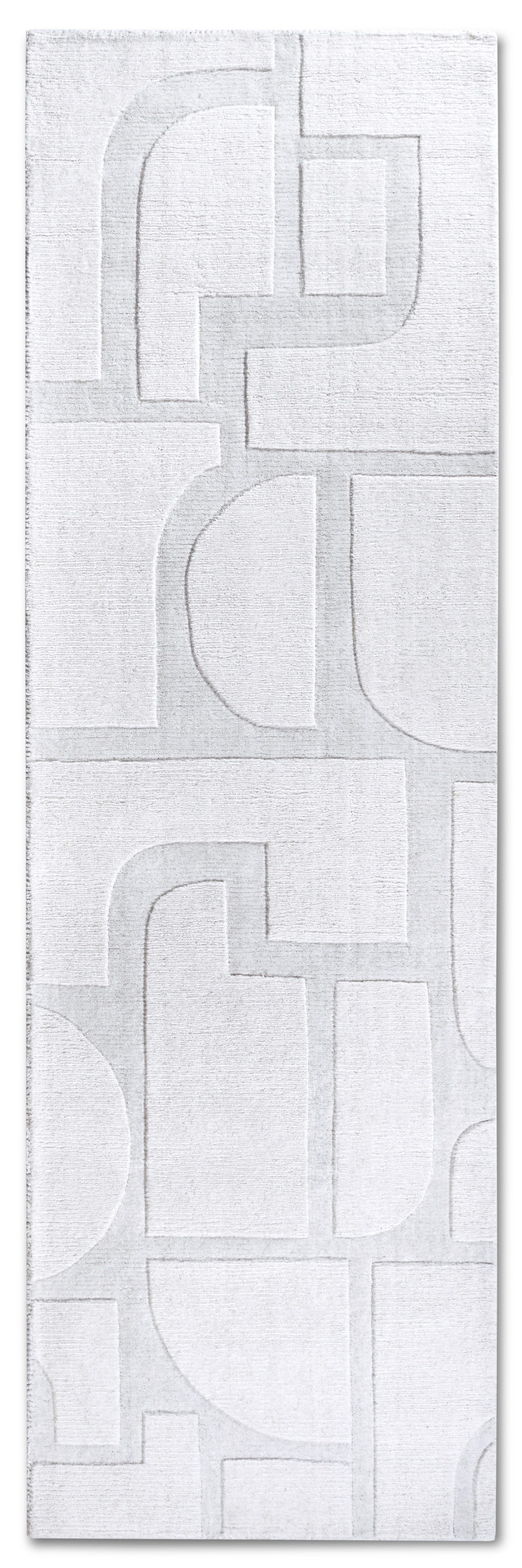 Villeroy & Boch Wollen kleed Alexis Handgeweven, wol, natuur, woonkamer, geometrie, boho, design