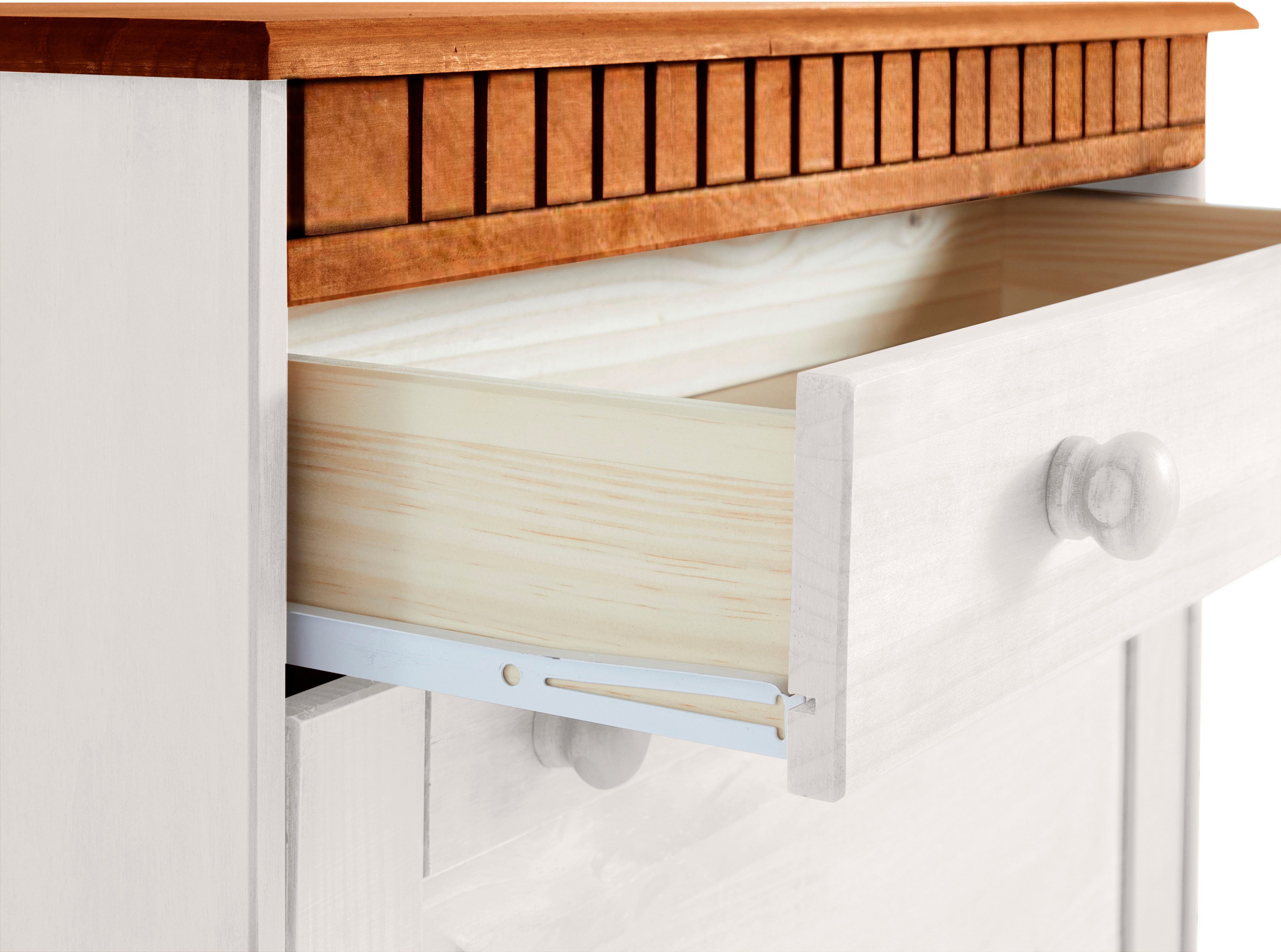 Home affaire Schoenenkast Lisa met 1 lade en 2 kleppen, hoogte 105 cm, breedte 75 cm