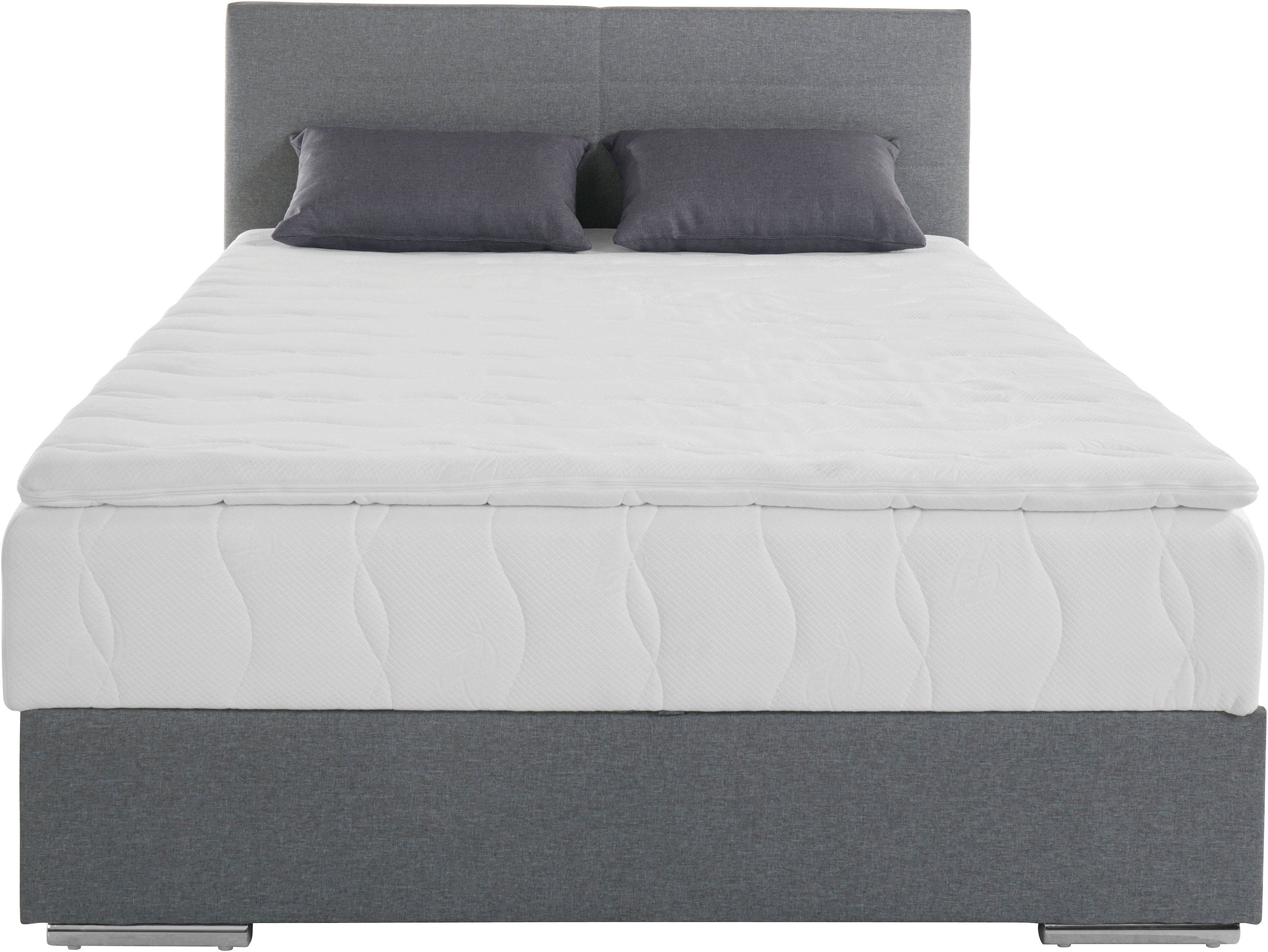 COTTA Boxspring Tom met bedkist, topmatras en sierkussen