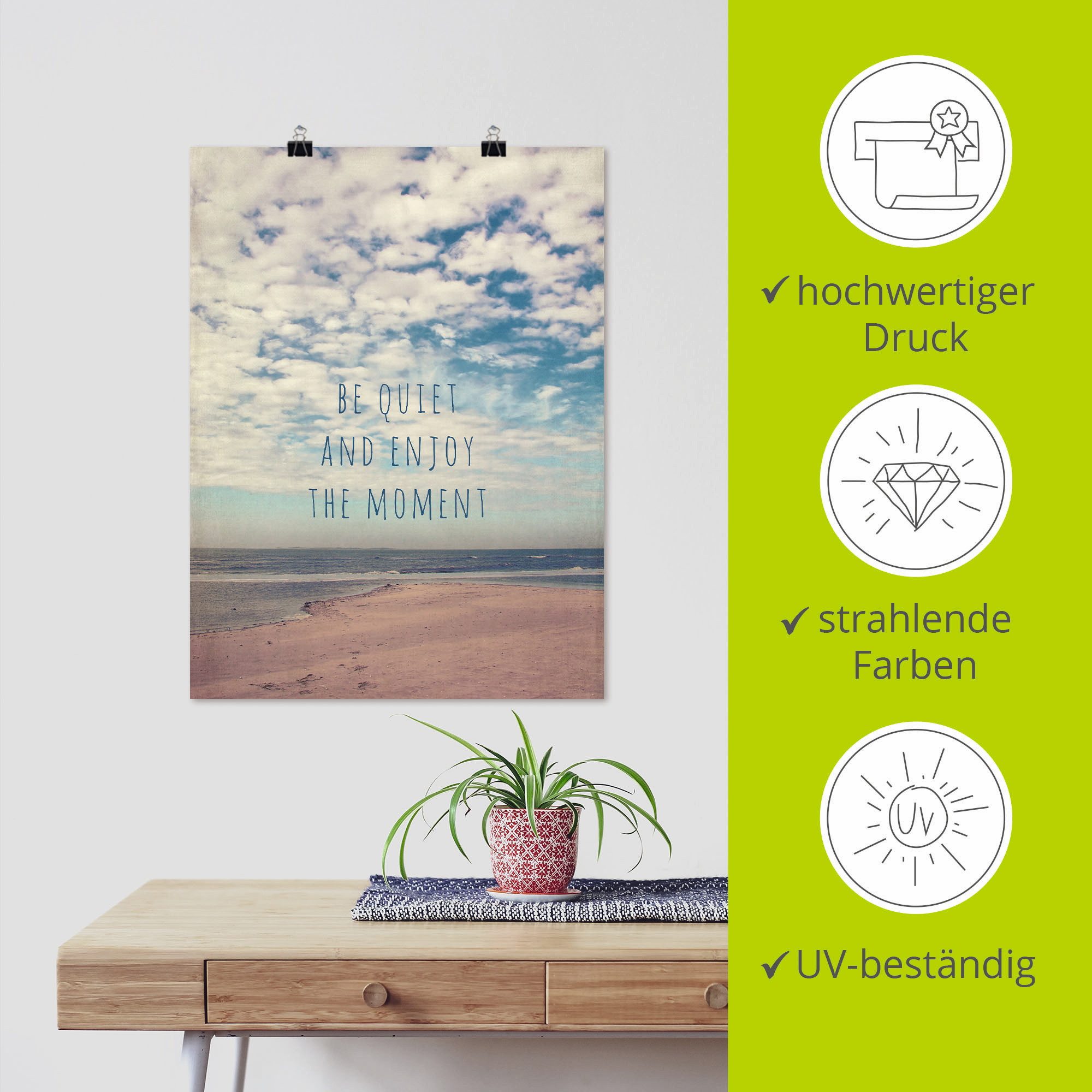 Artland Artprint Amrum als artprint op linnen, poster in verschillende formaten maten