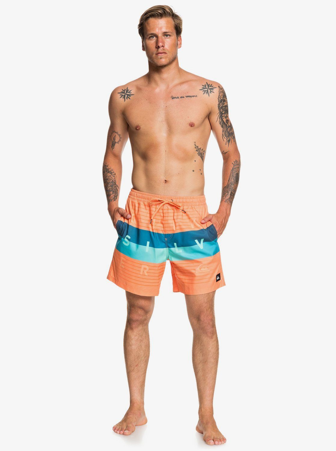 Quiksilver Boardshort Word Block 17"