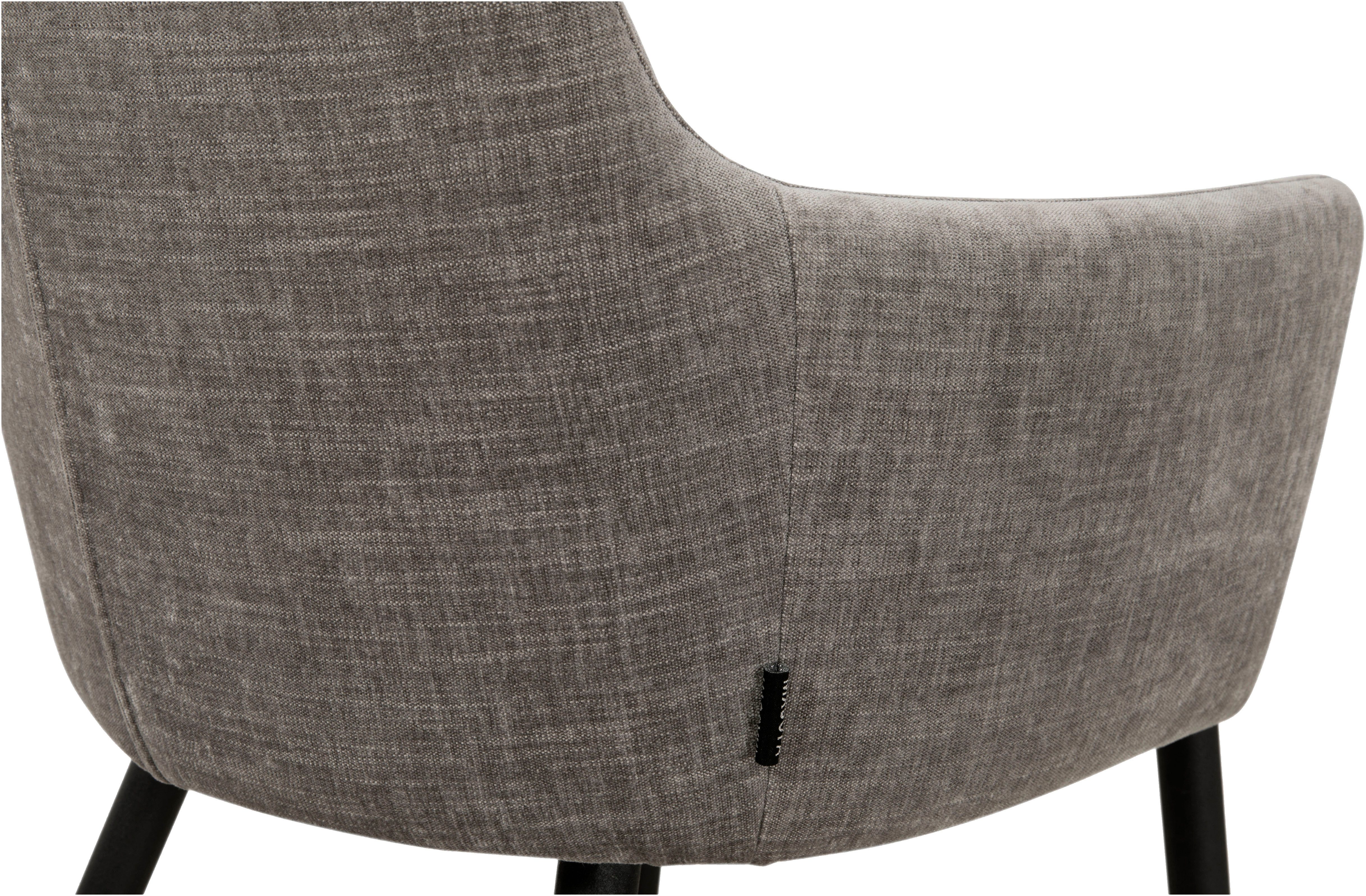 OMG Design Stoel met armleuningen DONNA Zitkuip, comfortabel gepolsterd, eetkamerstoel (set)