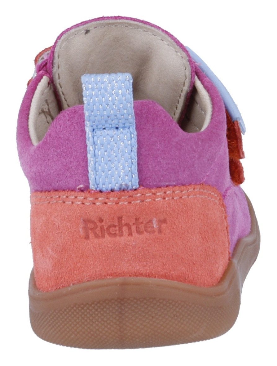 Richter Babyschoentjes Samy WMS: gemiddeld Sneaker in colorblocking-look, maat sjabloon om te downloaden