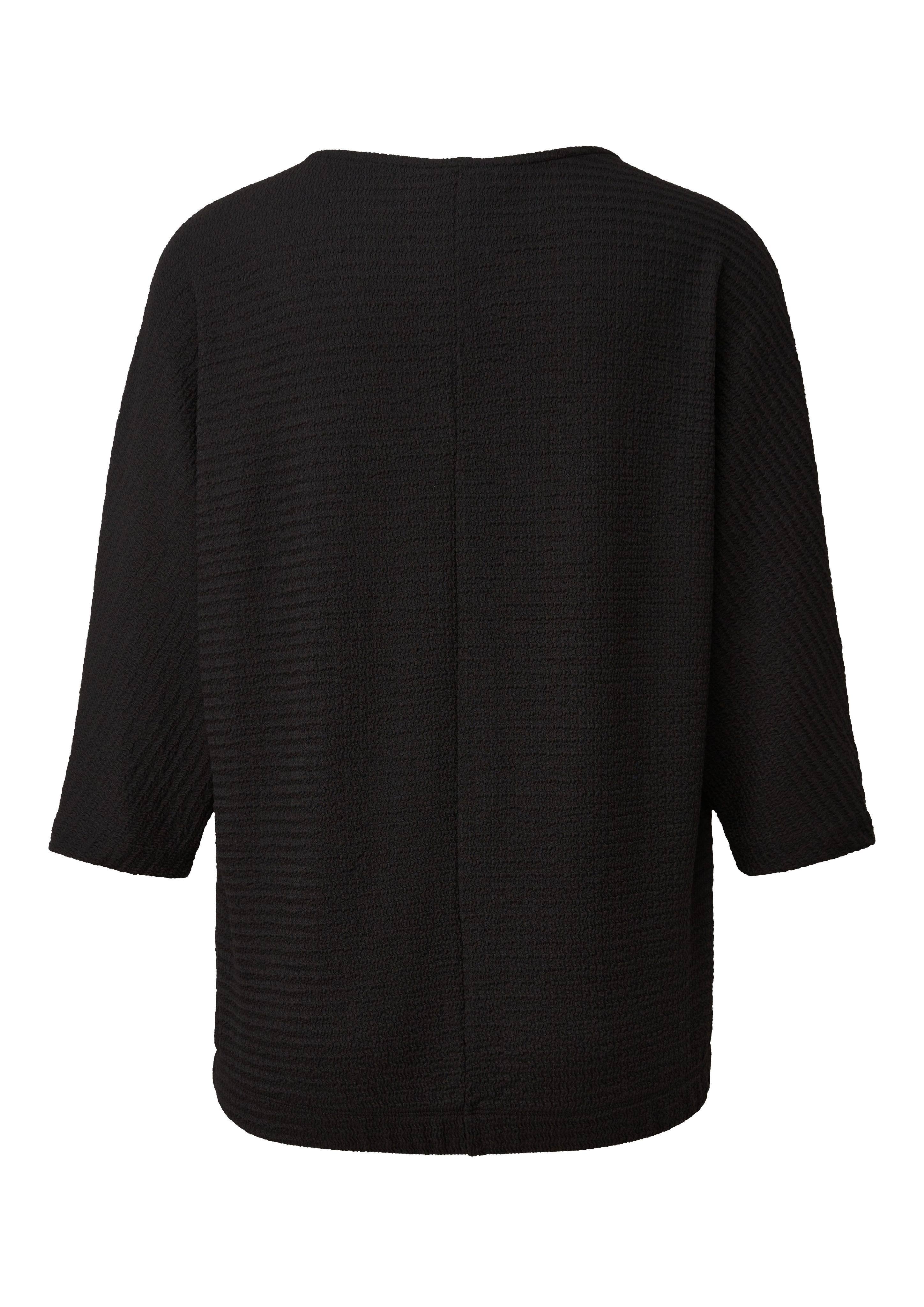 s.Oliver Shirt met 3/4 mouwen met structuur