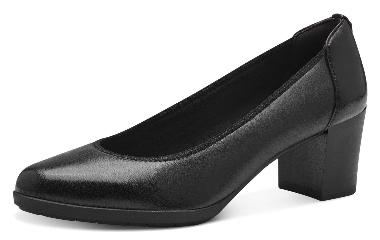 Tamaris Pumps hakken, zakelijke schoen, avondschoen, comfortabele elastische afwerking