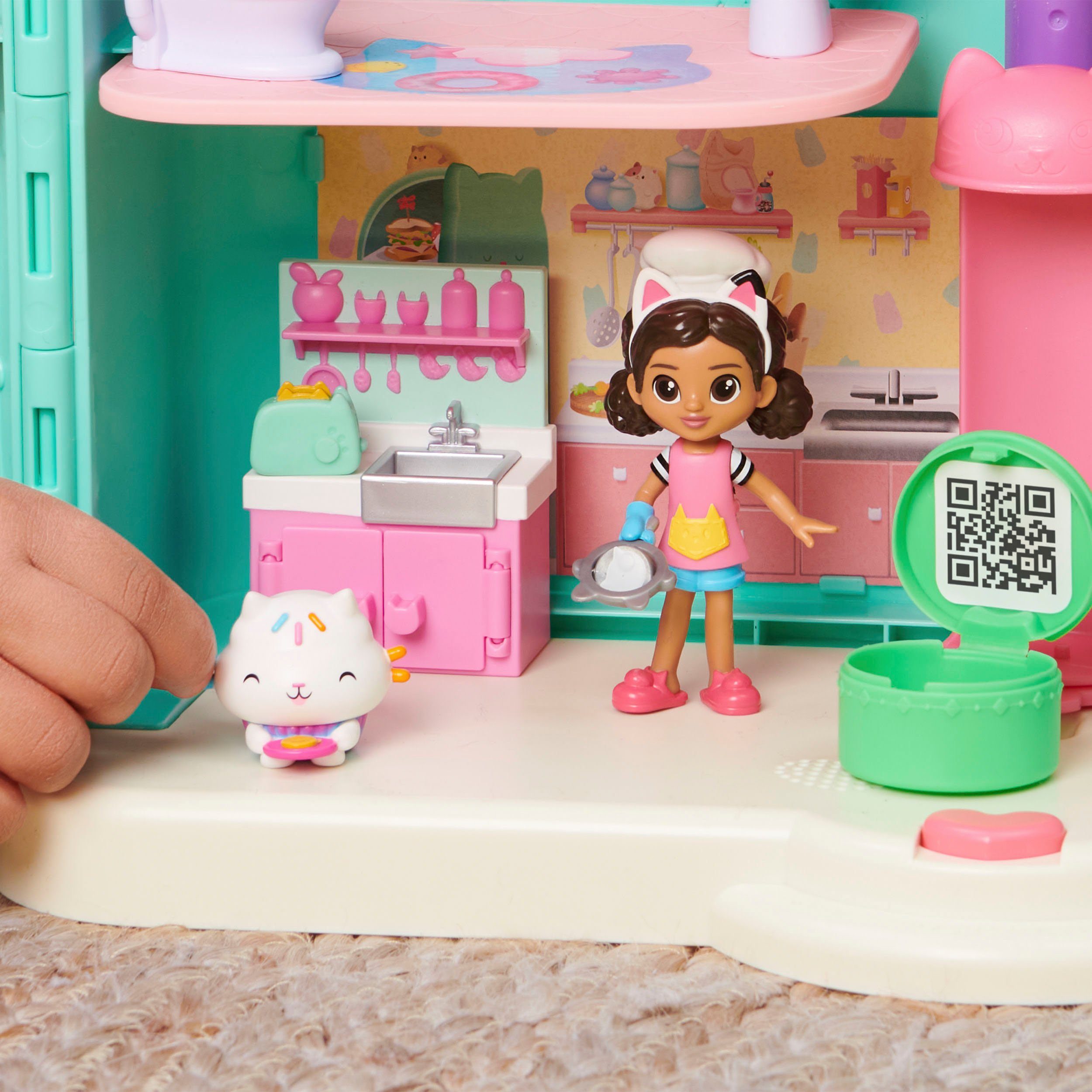 Spin Master Speelwereld Gabby's Dollhouse - CAT-tivity set – keukenset met Cakey