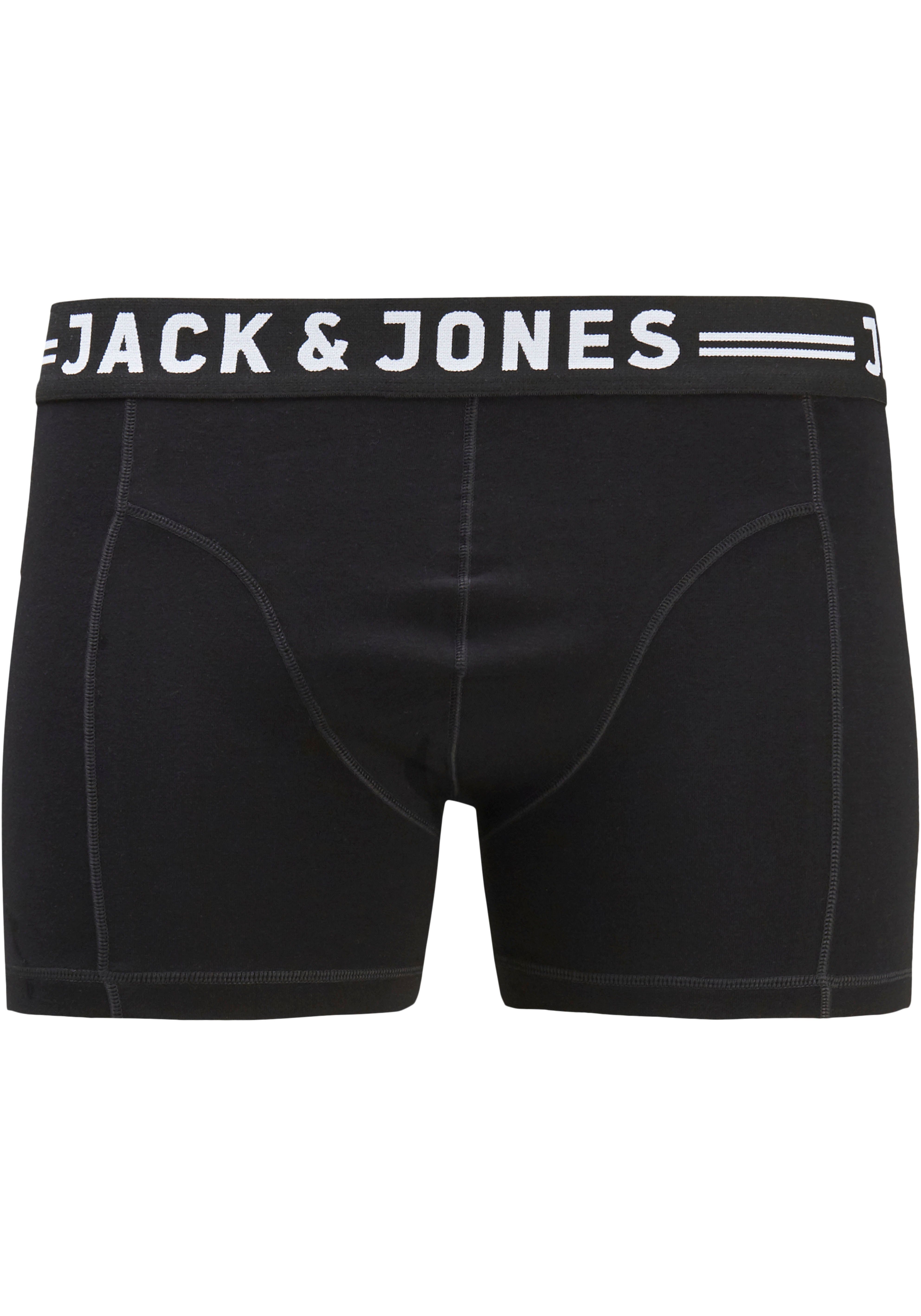Jack & Jones PlusSize Boxershort JACSENSE TRUNKS 3-PACK NOOS PLS (3 stuks)
