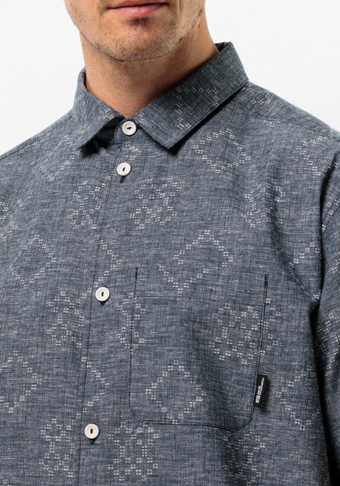 Jack Wolfskin Overhemd met korte mouwen KARANA SHIRT M