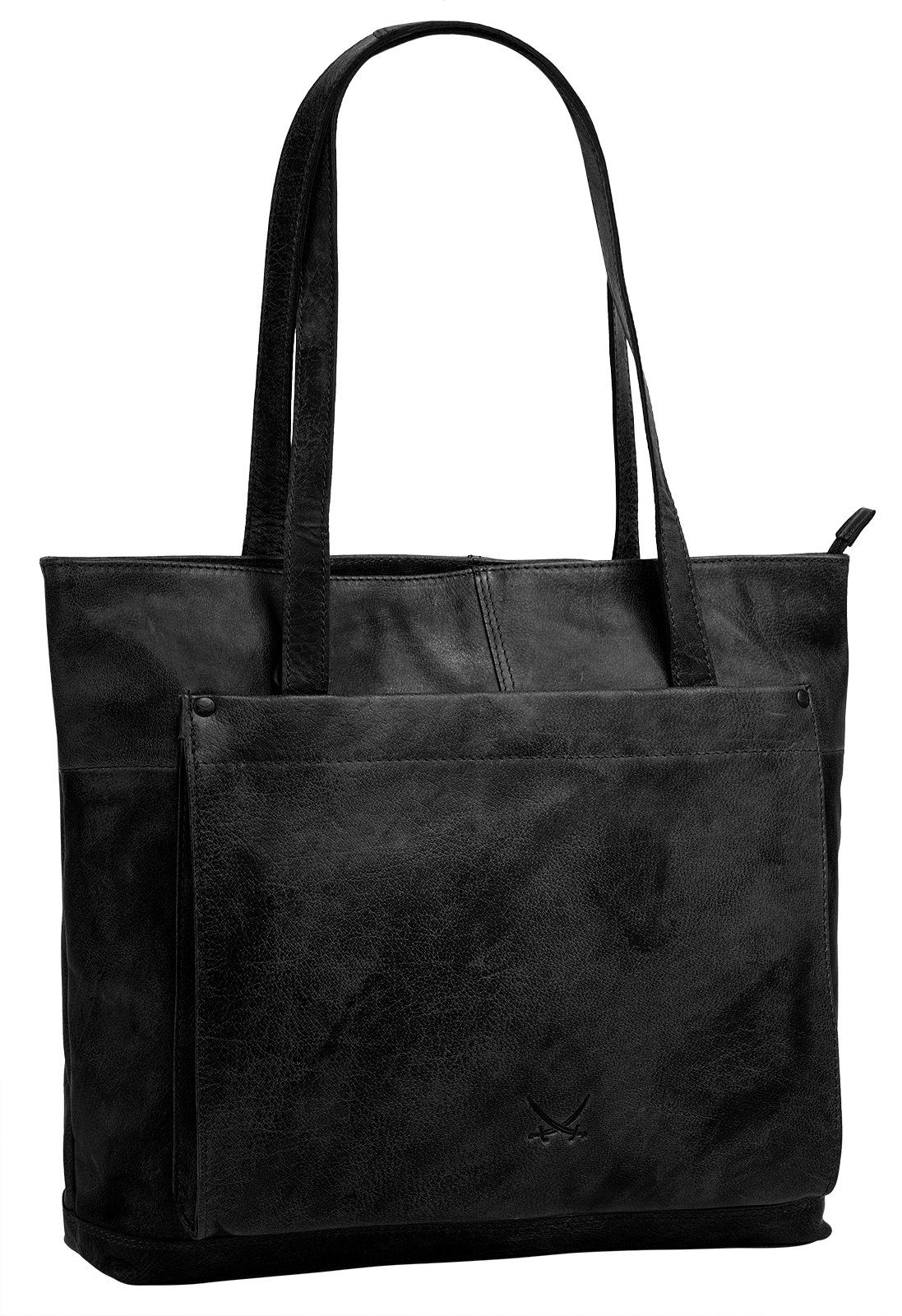 Sansibar Shopper echt leder