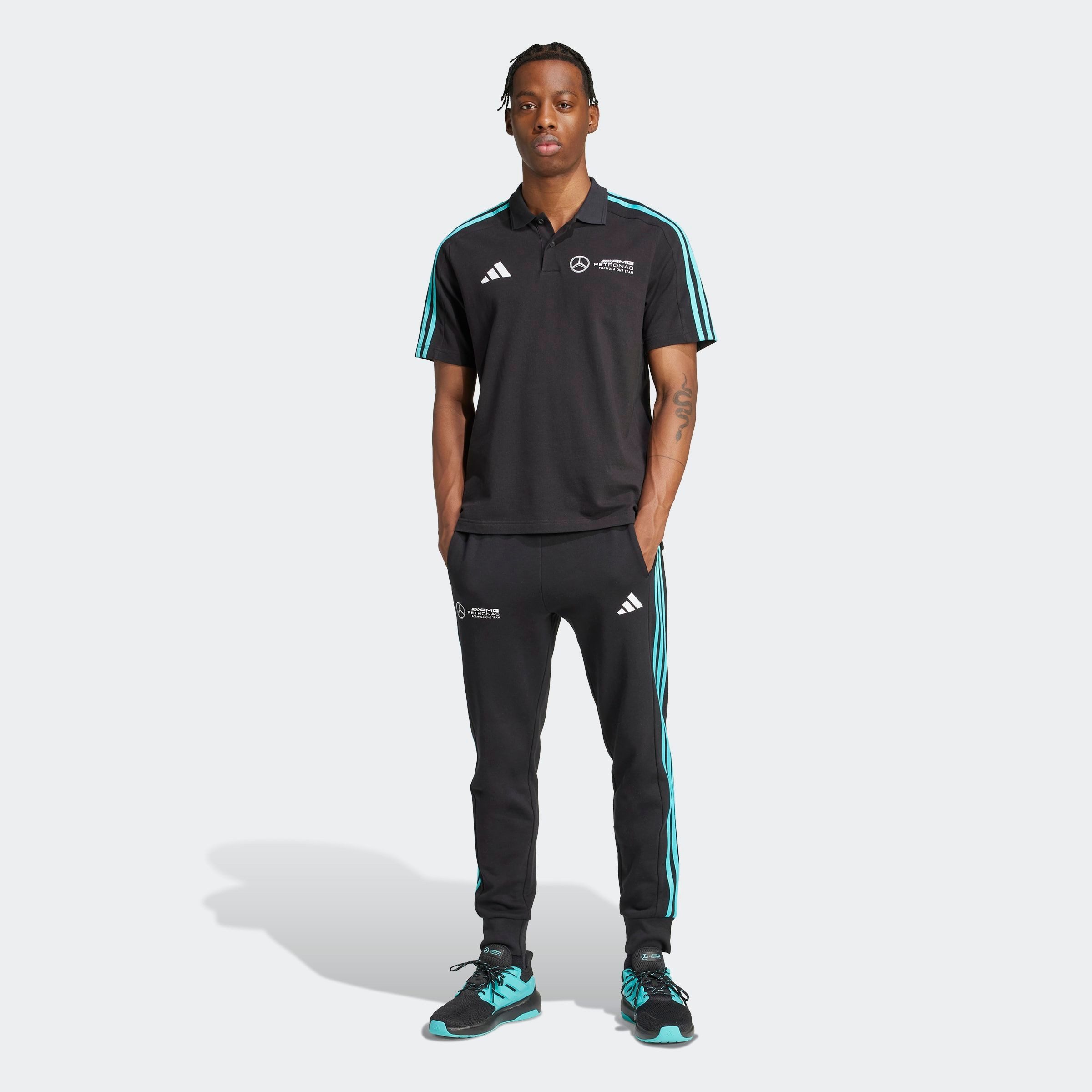 adidas Performance Poloshirt MER DNA POLO M Mercedes AMG mannen motorsport