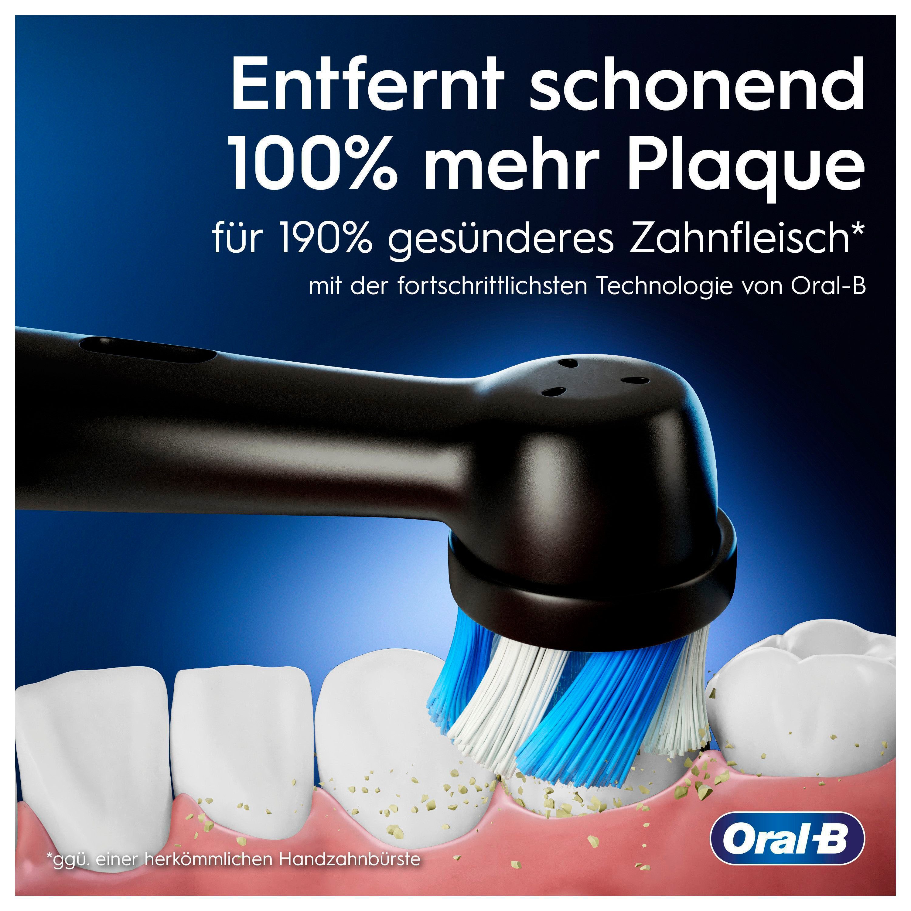 Oral B Elektrische tandenborstel IO 6 met magnet technologie, display, 5 reinigingsstanden, reisetui