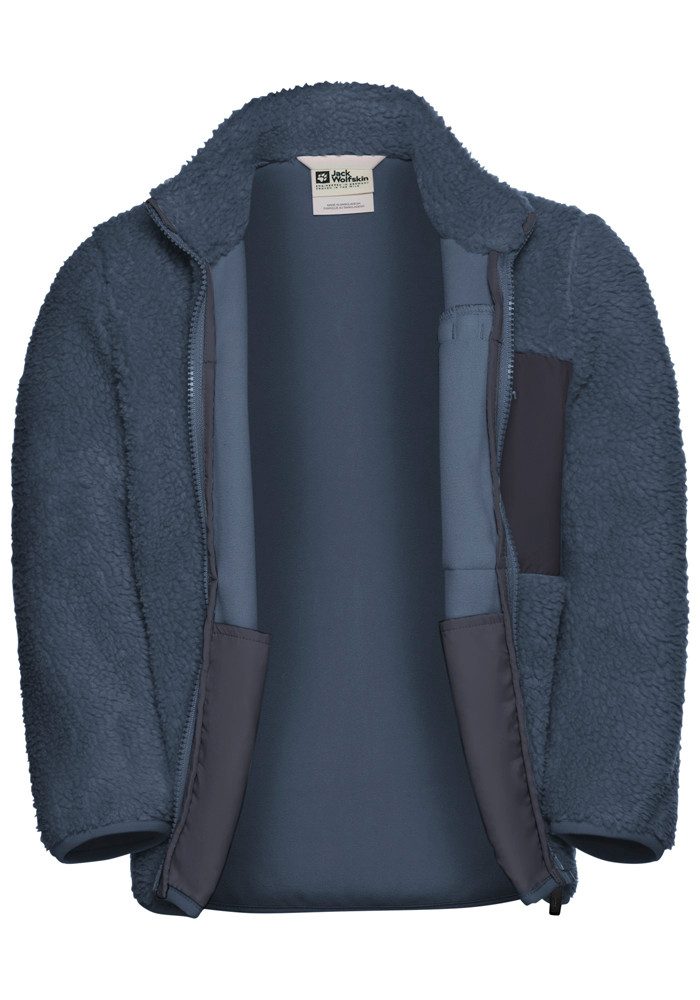 Jack Wolfskin Fleecejack WINTERSTEIN FZ M uit polartec 200, gedeeltelijk gerecycled