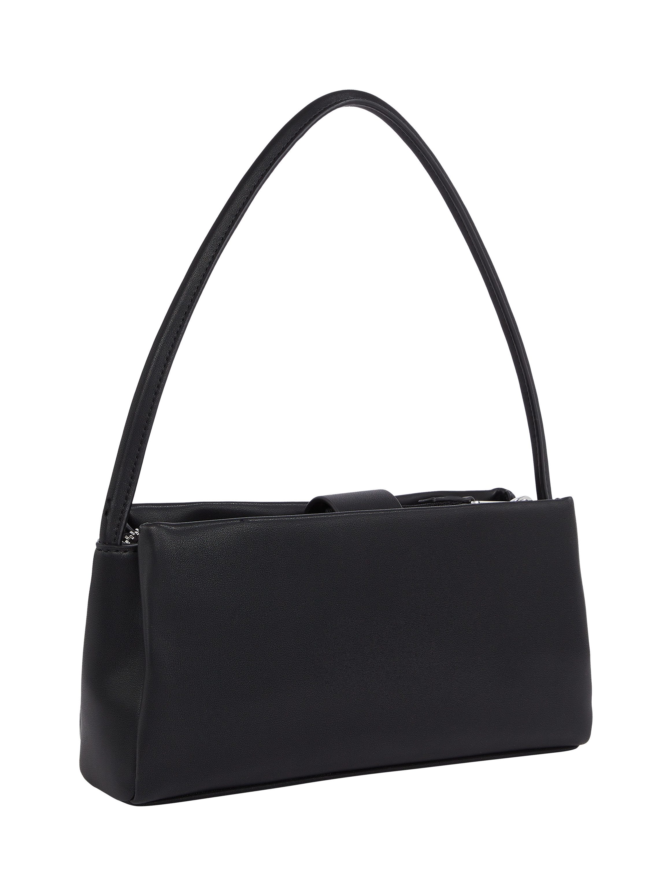 TOMMY JEANS Schoudertas TJW AMERICAN COOL SHOULDER BAG , dames clutch, handtas, mini tas met logo-sieraandeel