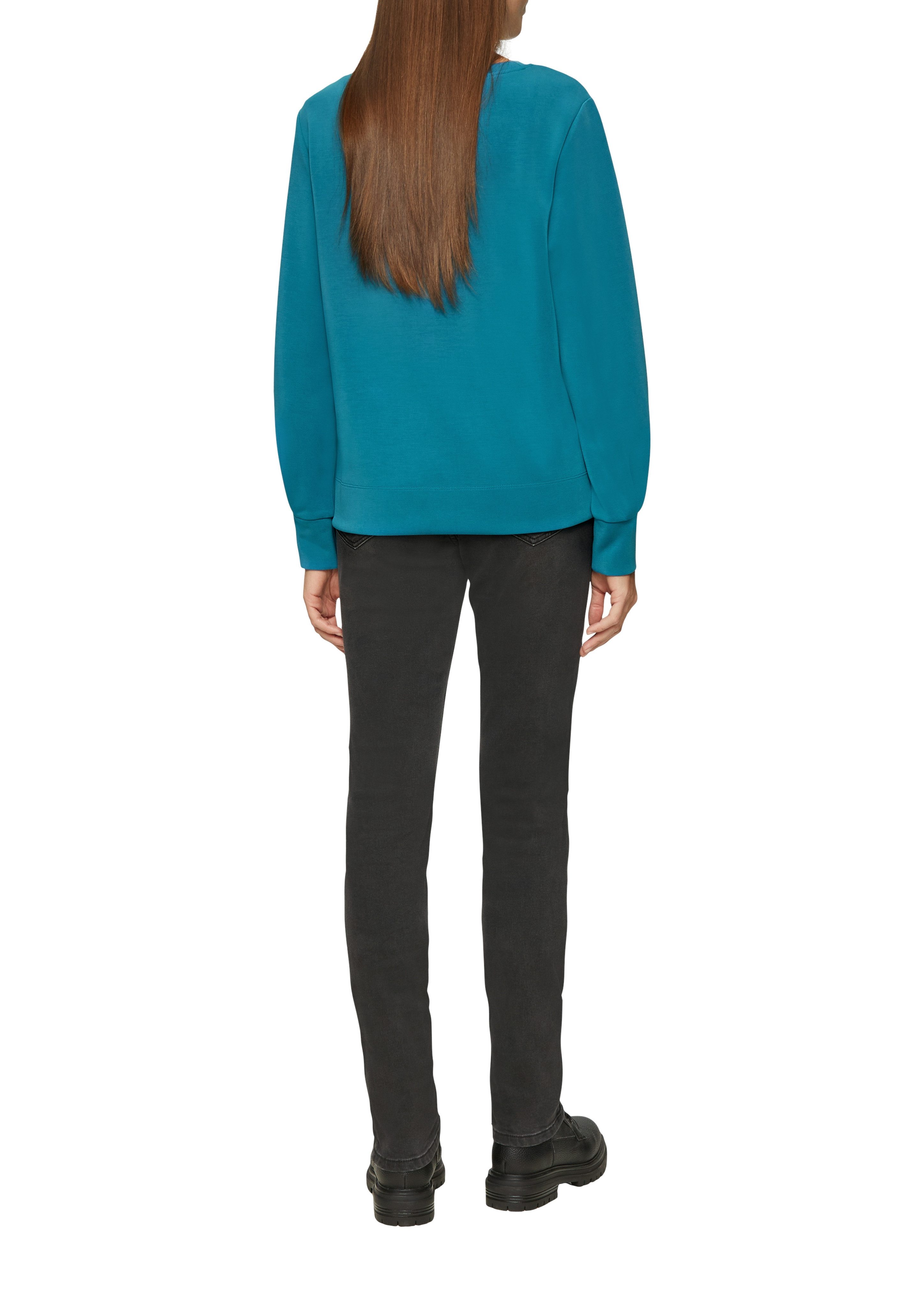 s.Oliver Sweatshirt met boord