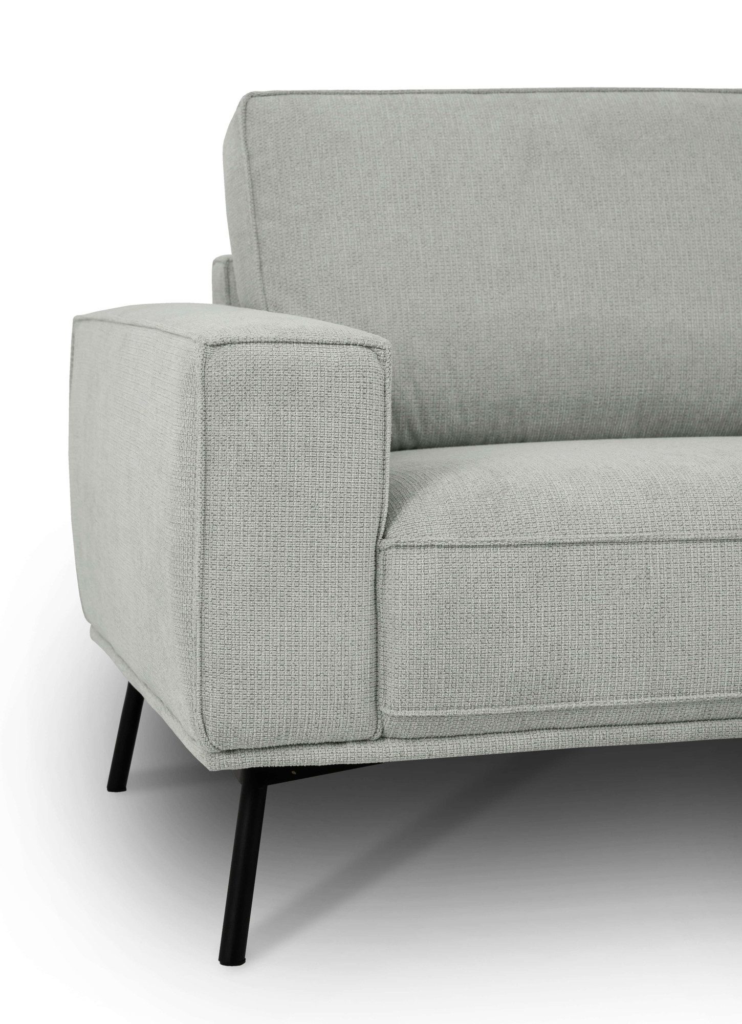 andas Hoekbank Vosby Breedte 260 cm, chenille, met decoratieve kedernaad