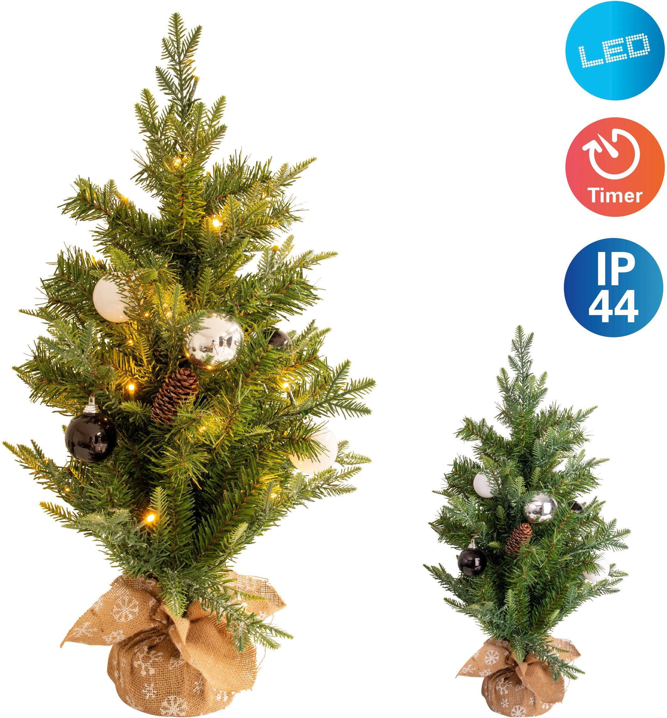 näve Led deco-object LED-Weihnachtsbaum h: 70cm (1 stuk)