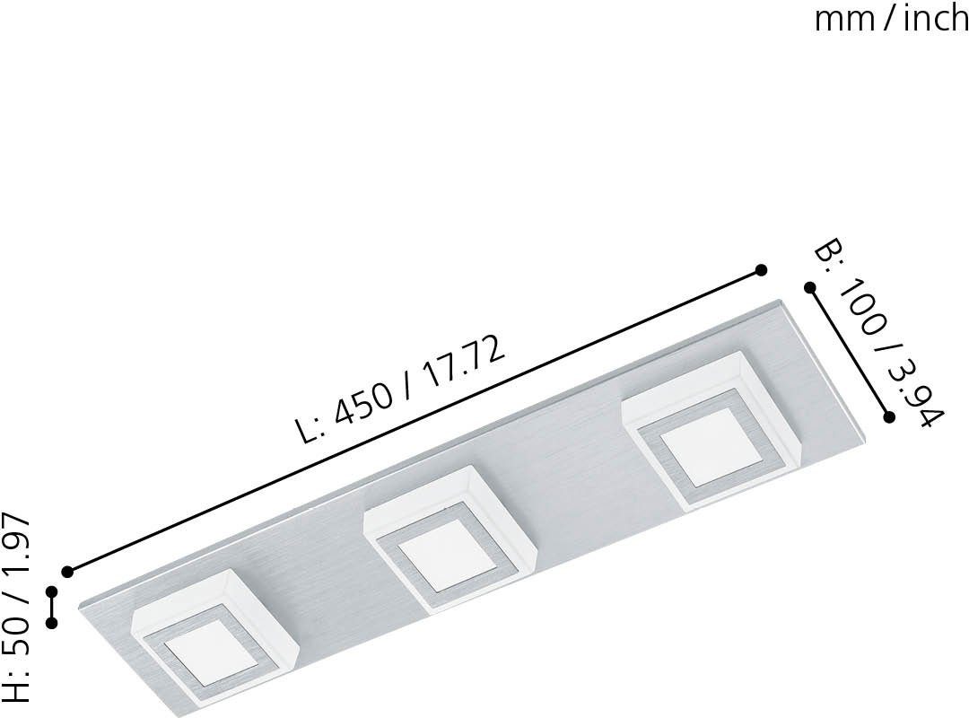EGLO Led-plafondlamp MASIANO Led verwisselbaar