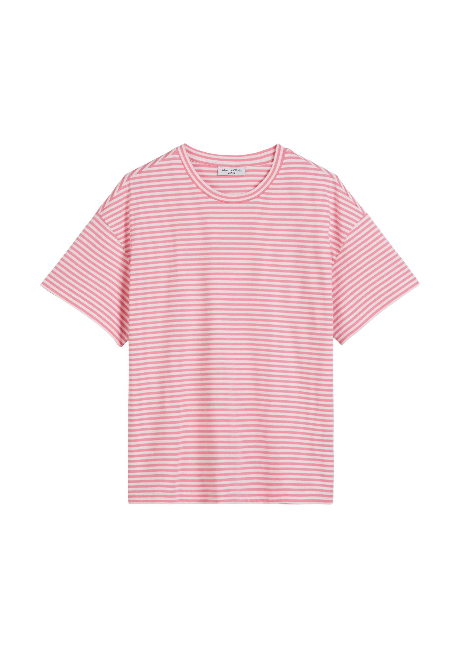 Marc O'Polo DENIM T-shirt gestreept, ronde hals, relaxed fit